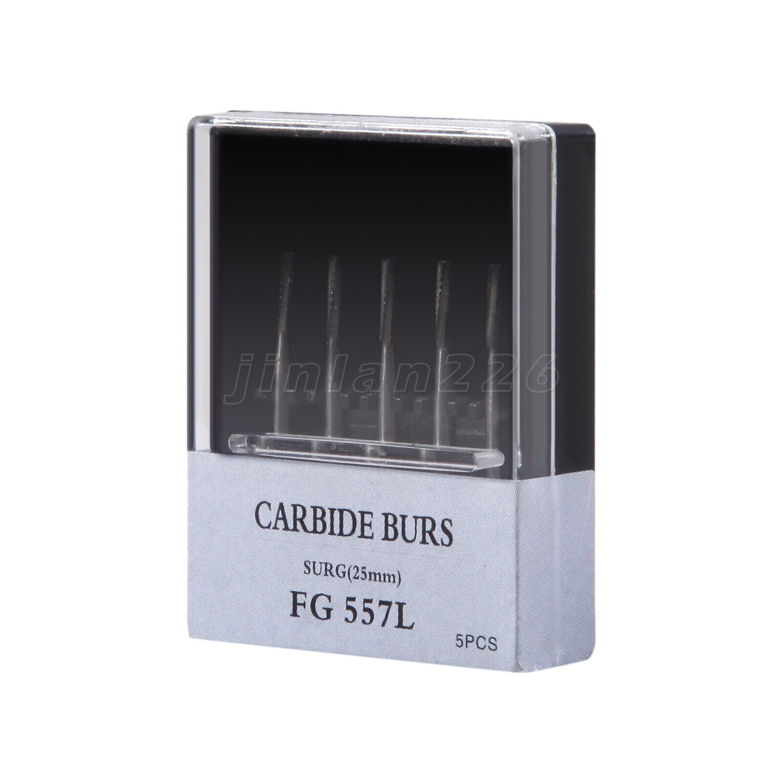 10 FG 557 Surgical Carbide Dental Burs High Speed Handpiece Friction Grip