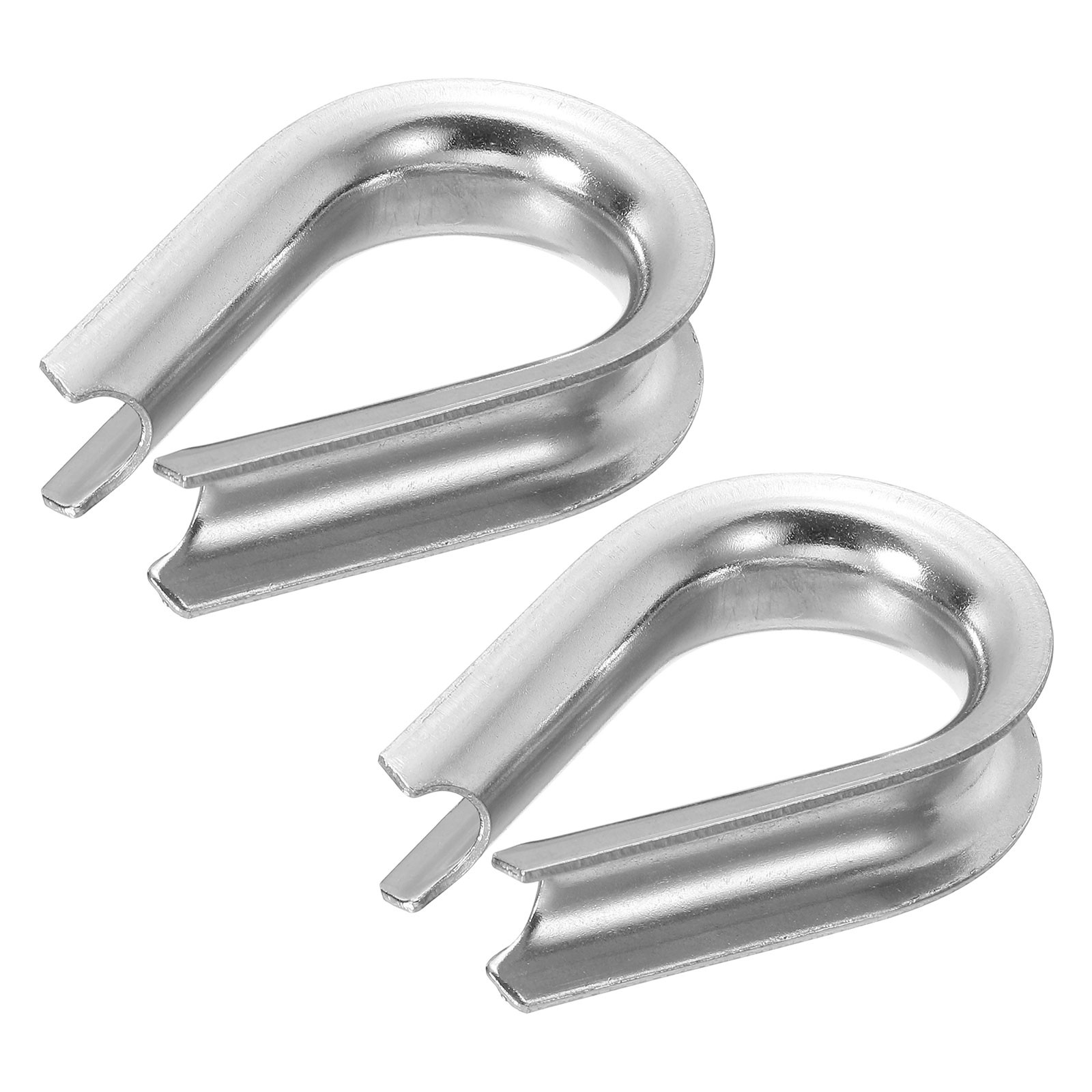 12mm 1/2″ Wire Rope Thimble 2Pcs Cable Thimbles 304 Stainless Steel for Boat