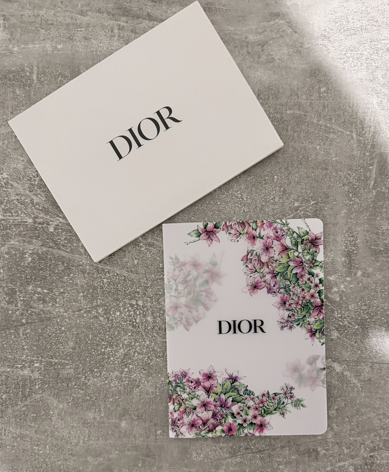 Christian Dior Carnet Floral Notebook Journal New Original Packaging, Ltd Edit.