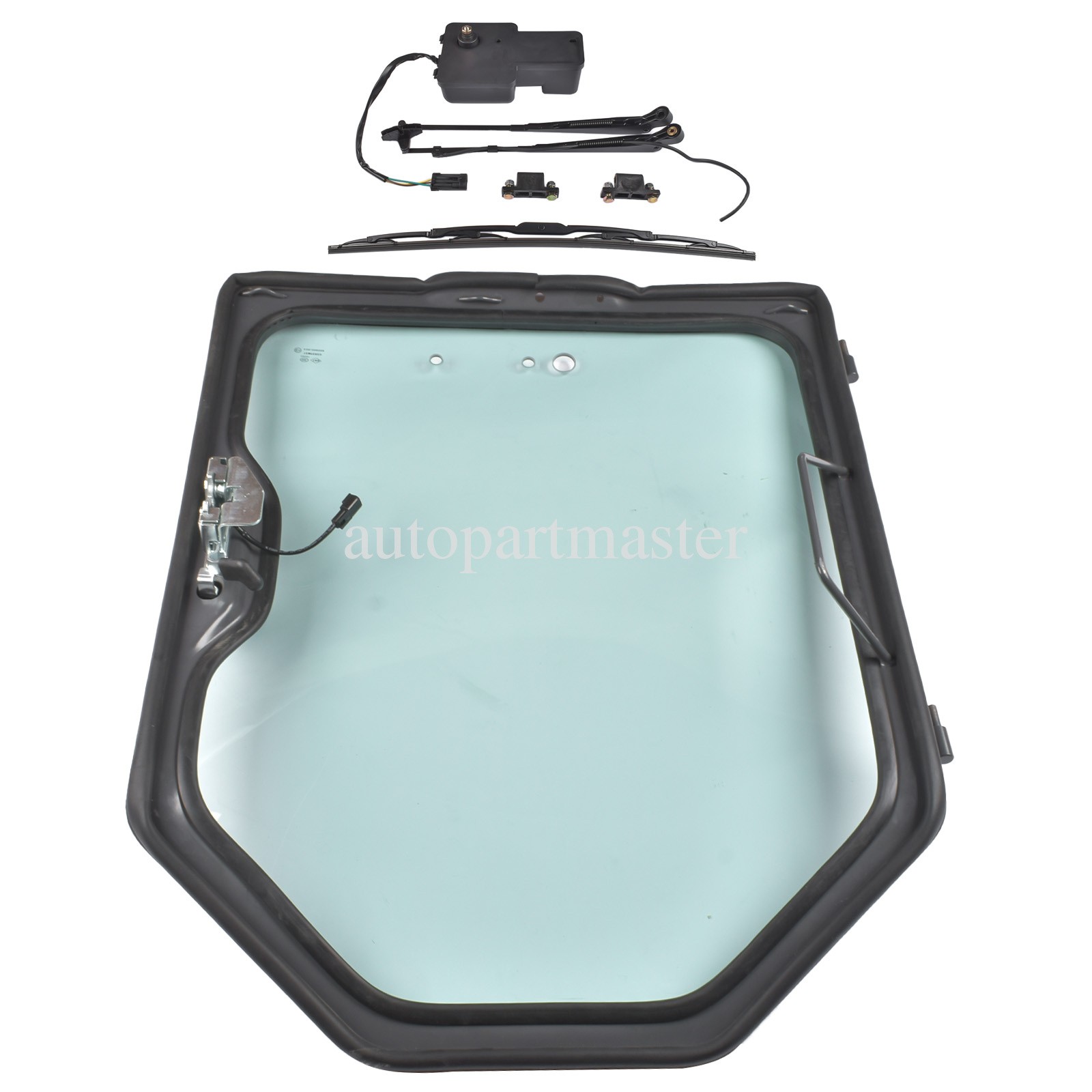 For Bobcat T250, T300, T320 Front Door Frame & Window Assembly 7109662, 7011039