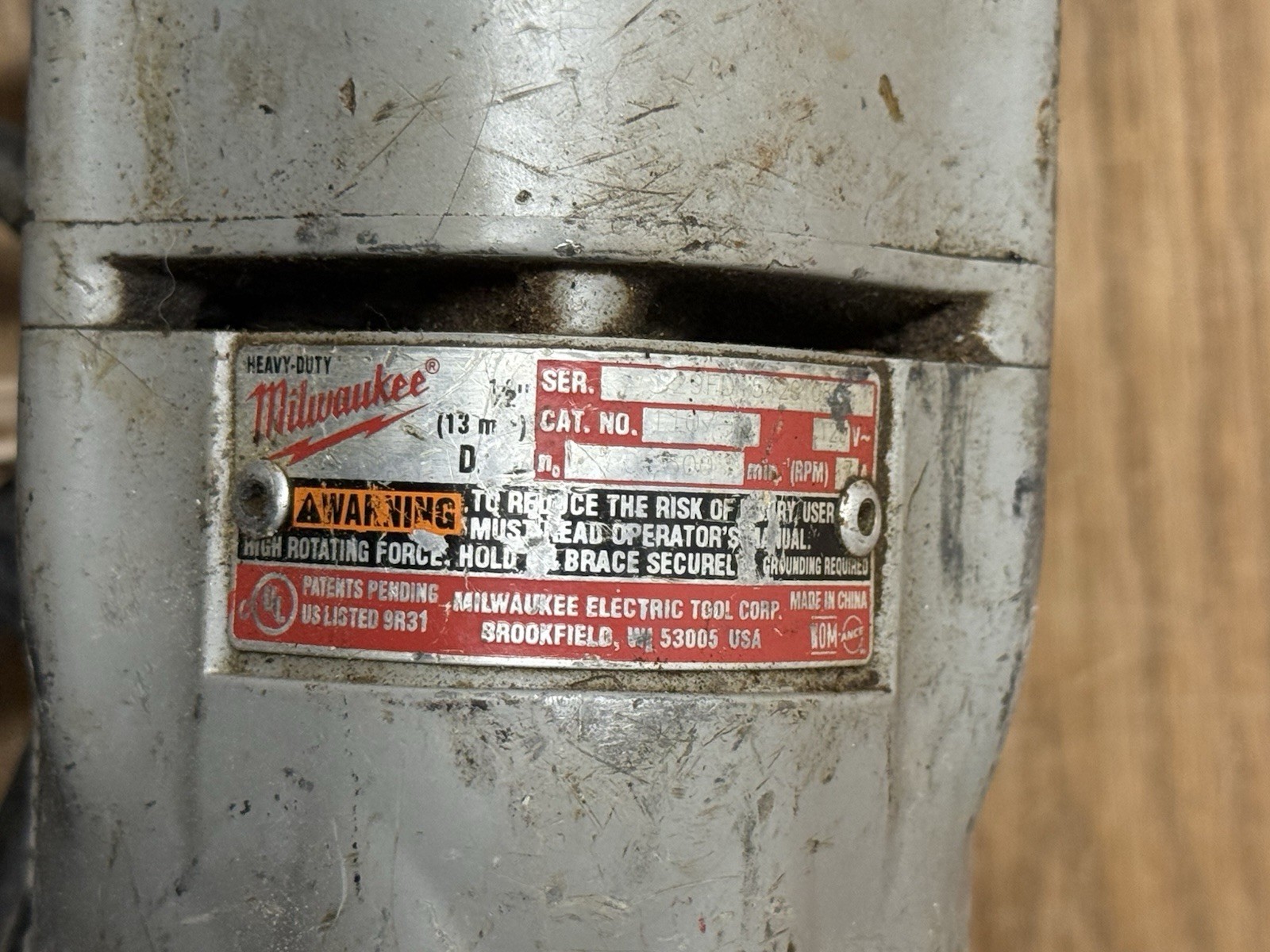 Milwaukee Heavy-Duty Two Speed Right Angle Drive (Model – 1107-1)