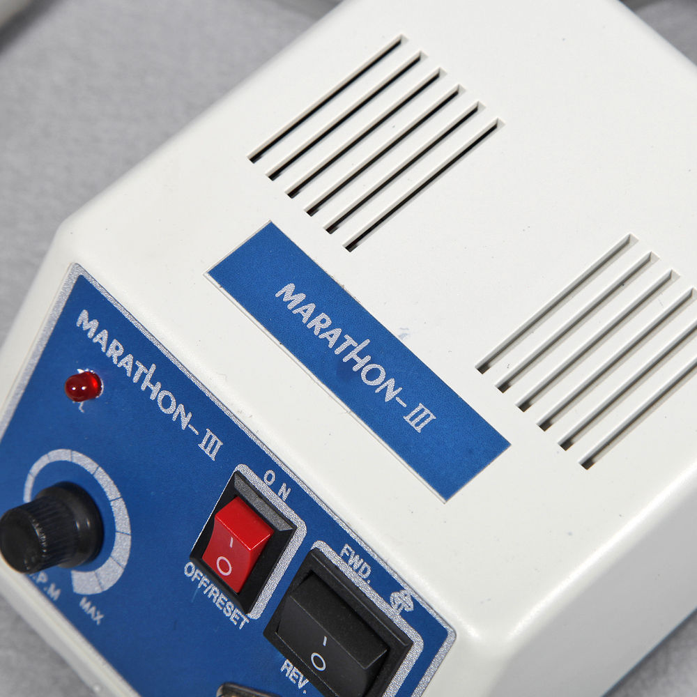 Lab Marathon Electric Micro Motor w/Slow Low Speed Handpiece 35K/35,000 r.p.m.
