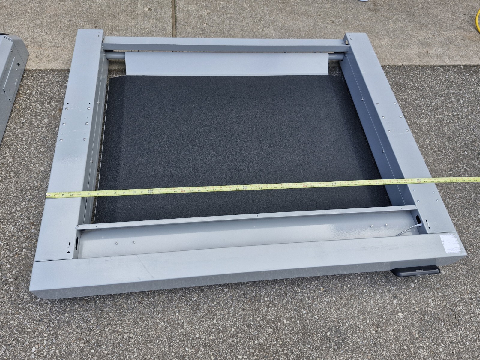 DETECTO 7550 Wall-Mount Fold-up wheelchair scale