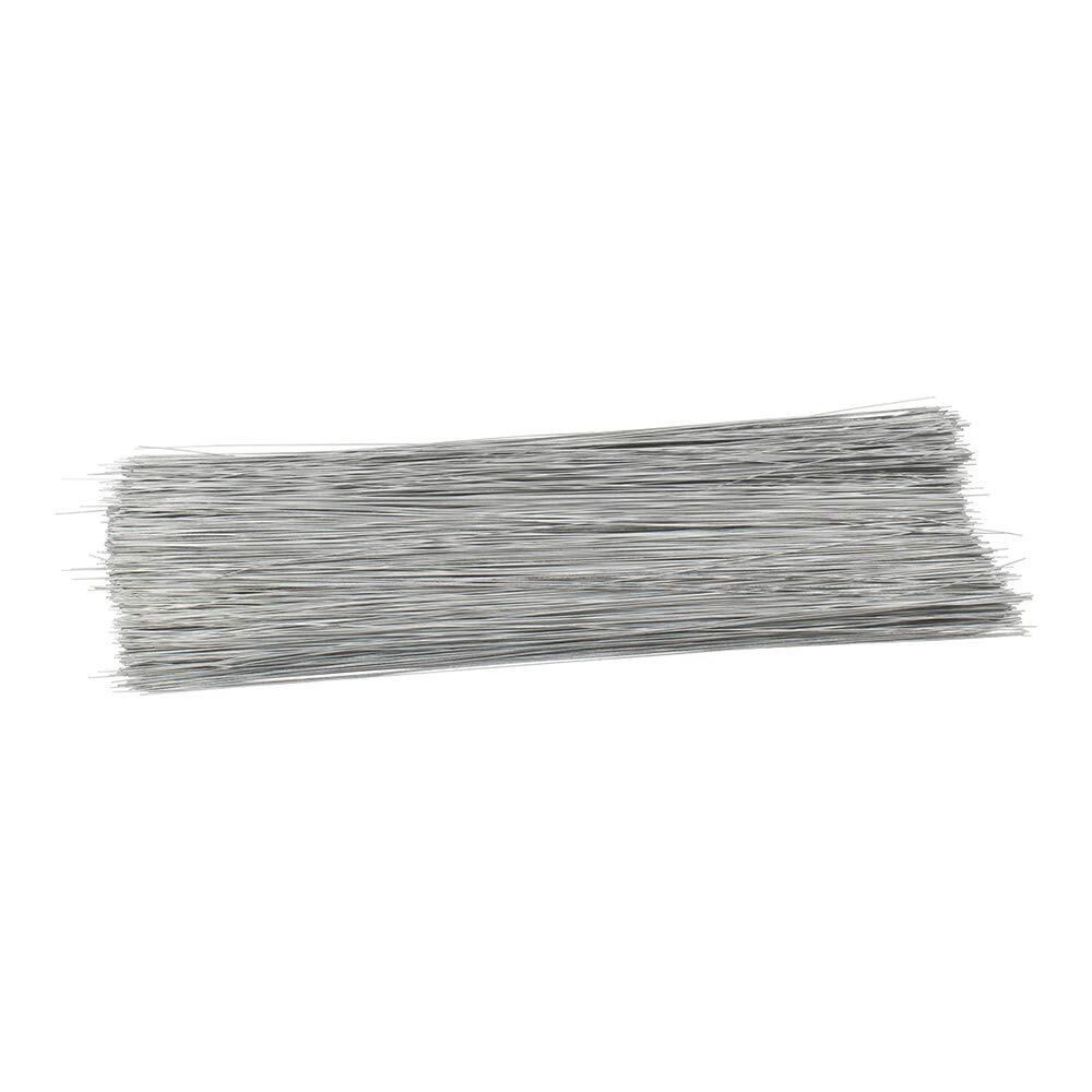 1000 Pack 12 Inch Grey Inventory Tag Wires Durable Metal for Auto Retail Use