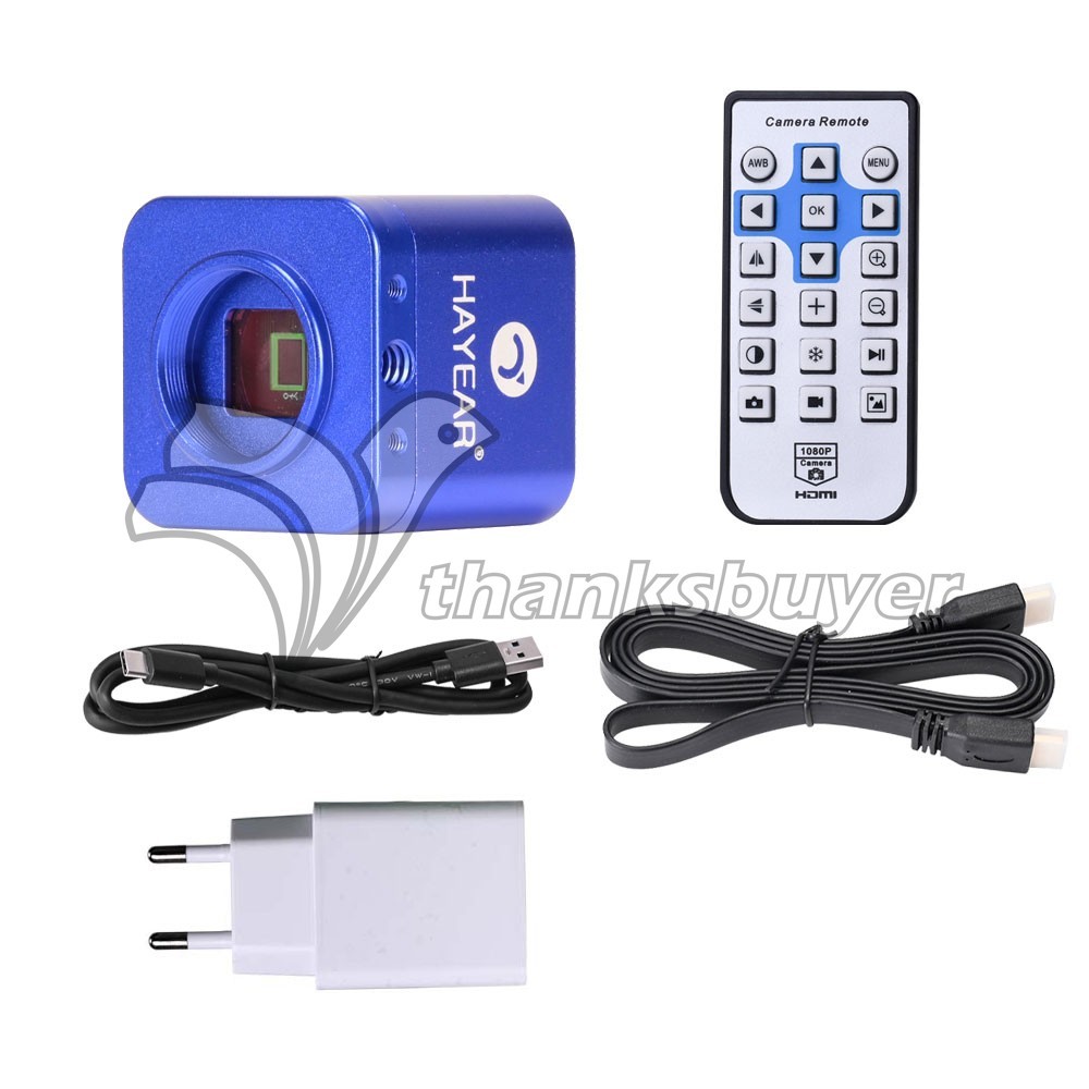 HY-5100 24MP USB Microscope Camera Full HD 1080P 2K HDMI Digital Electronic Cam