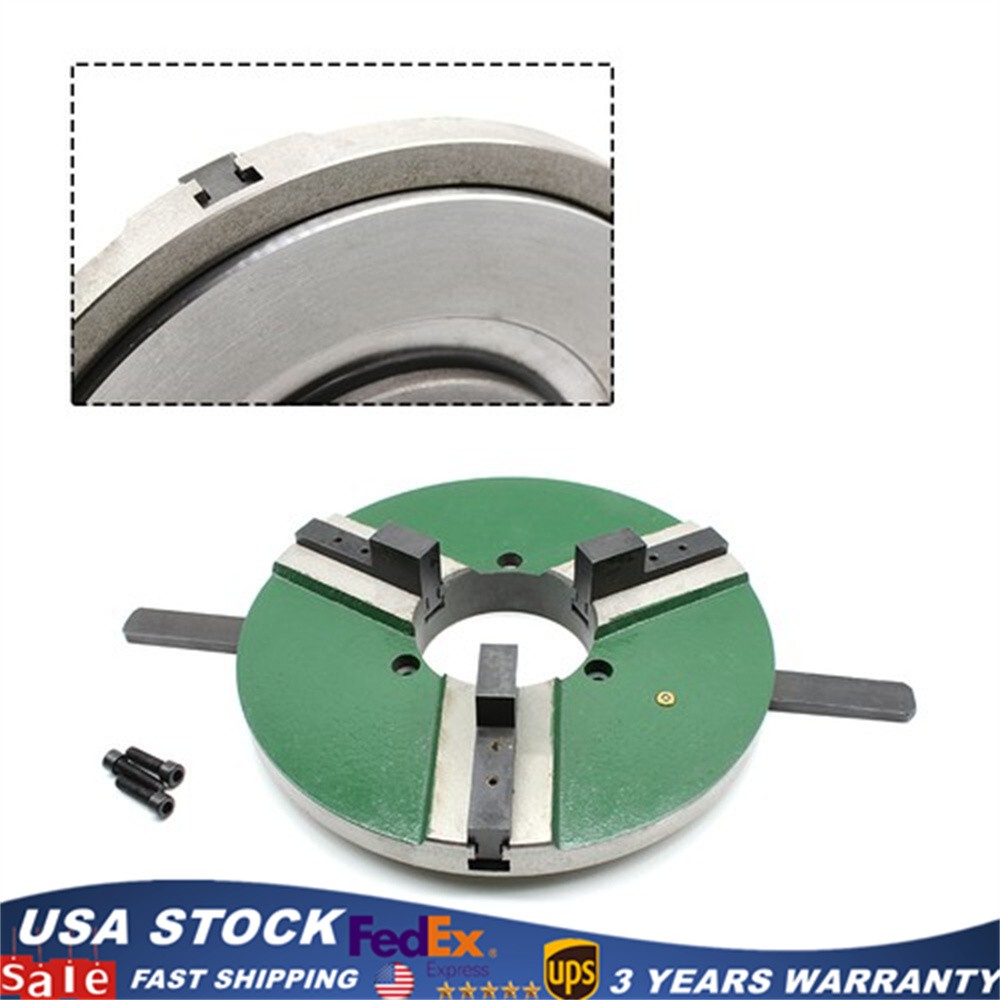 11.8 inch Chuck 3 Jaw Self-Centering Lathe Chuck Welding Positioner Table Chuck