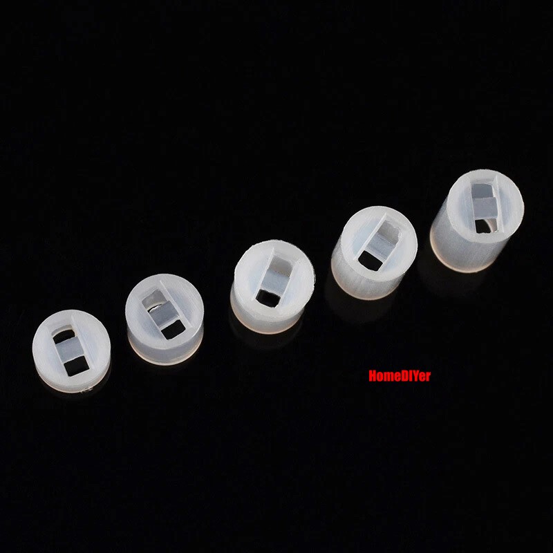 3mm LED Spacer Nylon Plastic Pillar Standoff PCB Board Mount Support 4*2mm-20mm
