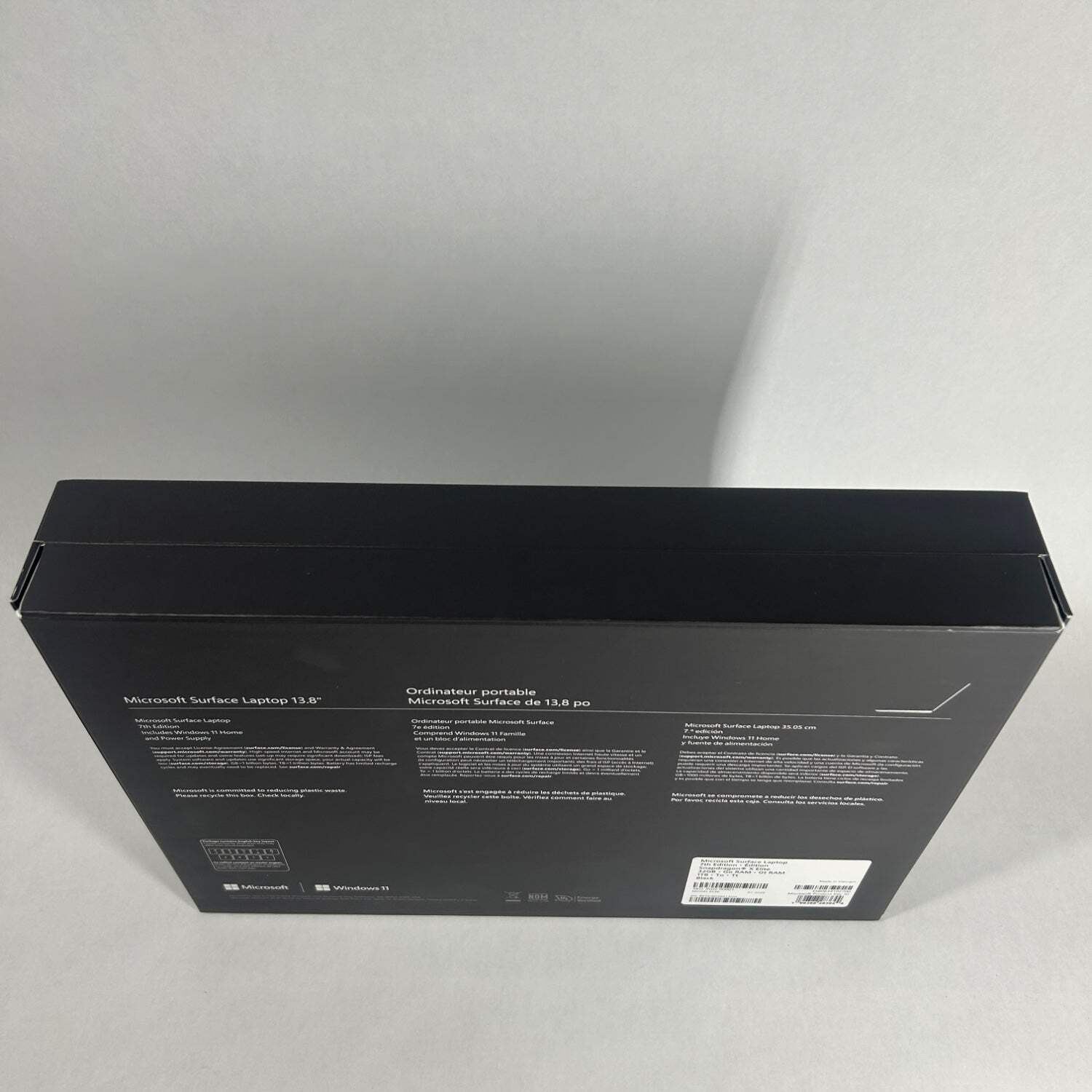 New Microsoft Surface Laptop 7 2036 13.8″ Snapdragon X Elite 32GB RAM 1TB SSD