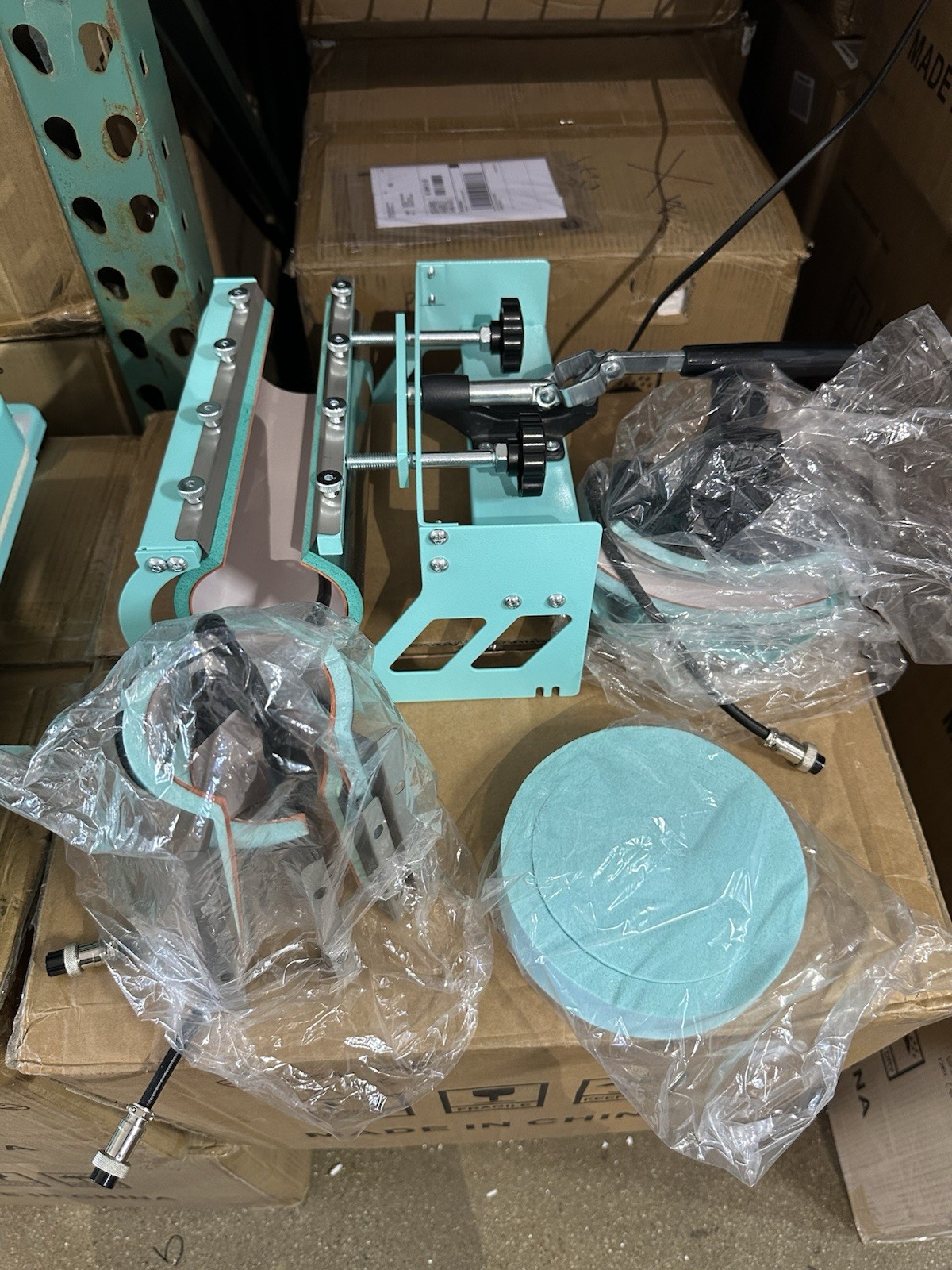 15×15” 8 In 1 Heat Press Machine With 30oz Tumbler Press Lightly Used
