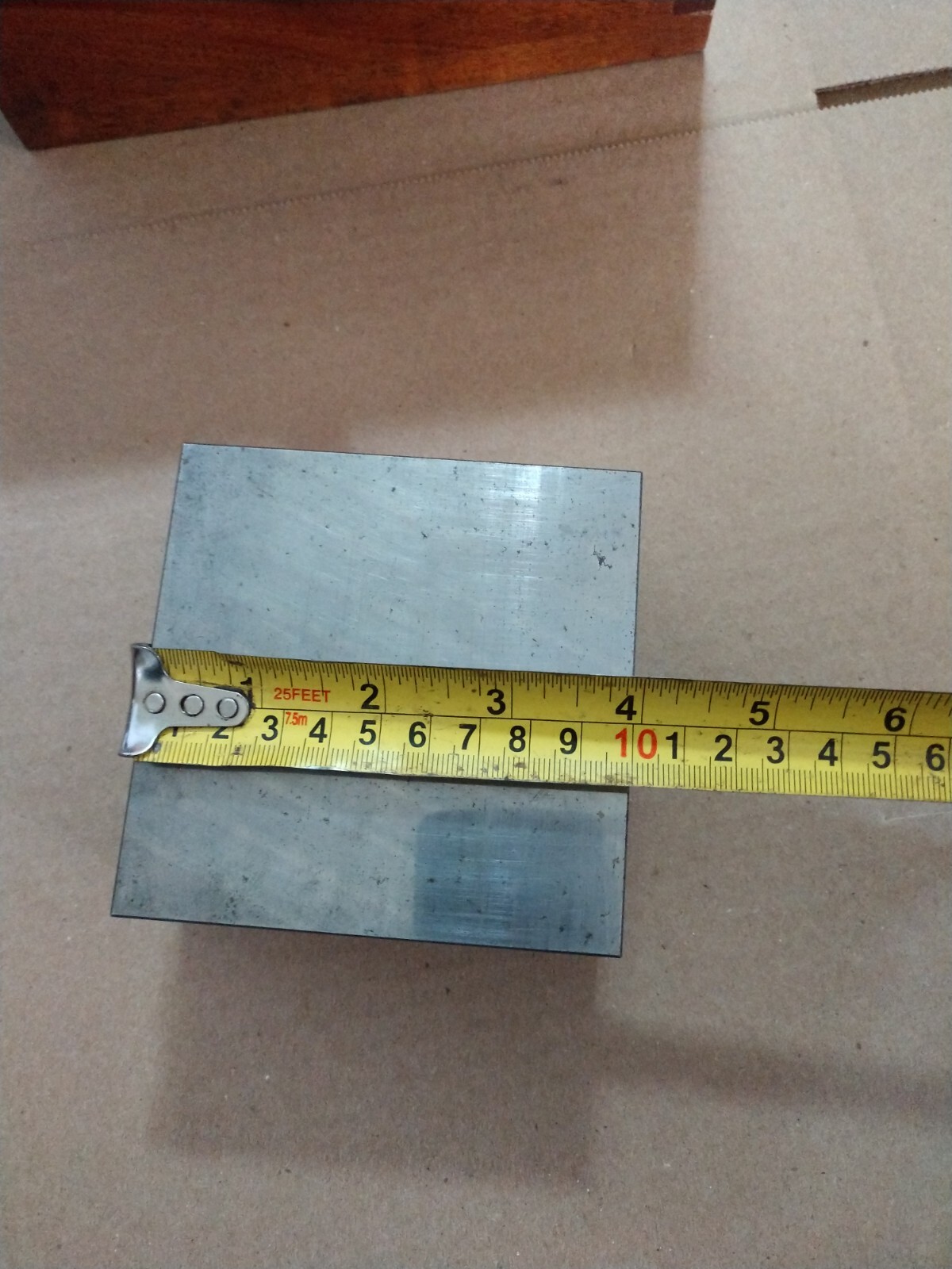 Hermann Schmidt 4″ x 4″ Sine Plate with wooden case & acc