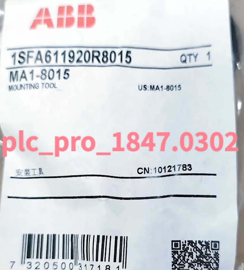 MA1-8015 1PCS Brand New ABB MA1-8015 1SFA611920R8015 Mounting Tool Fast ship