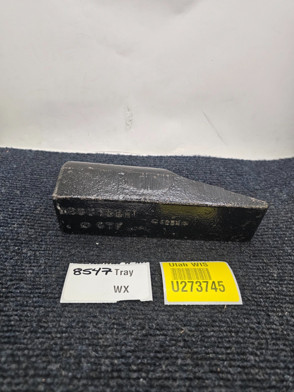 1266753H1 Scarifier Tip Fits Select Gallion, Komatsu Motor Graders – Black