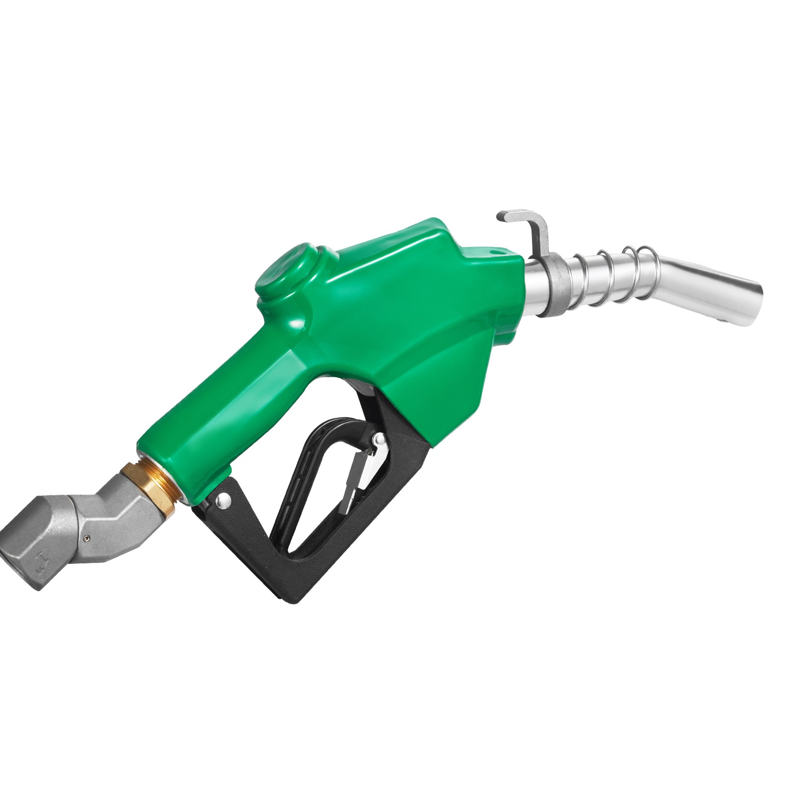 VEVOR 1 in NPT Automatic Fuel Nozzle 1-3/16 in Spout Auto Shut Off Diesel Nozzle