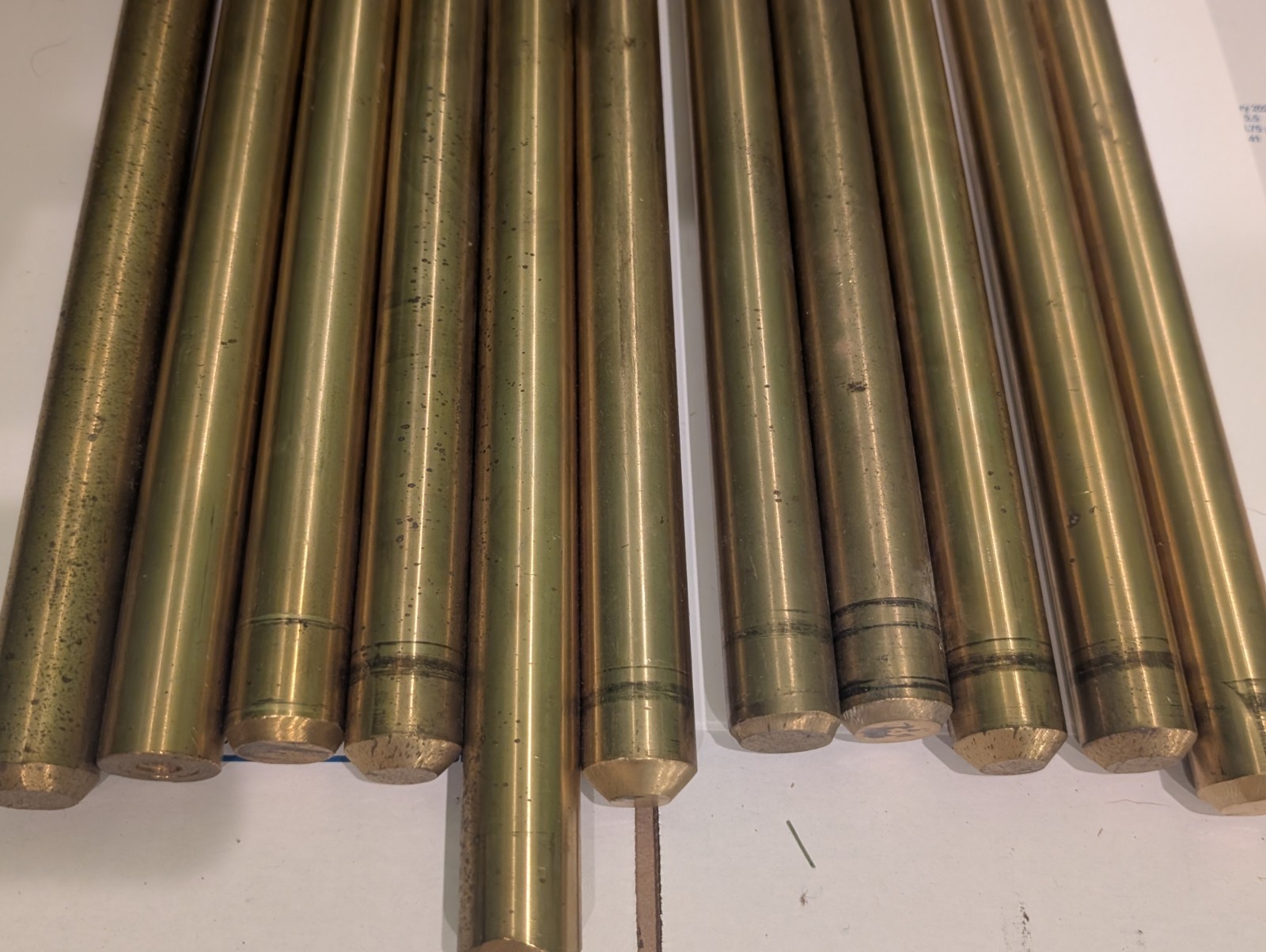 Brass Rods 1 Inch x 10″ Inch Brass Solid Round Rod
