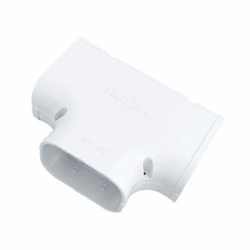NEW Inaba Denko ST100W White SlimDuct 3.75 inch Tee