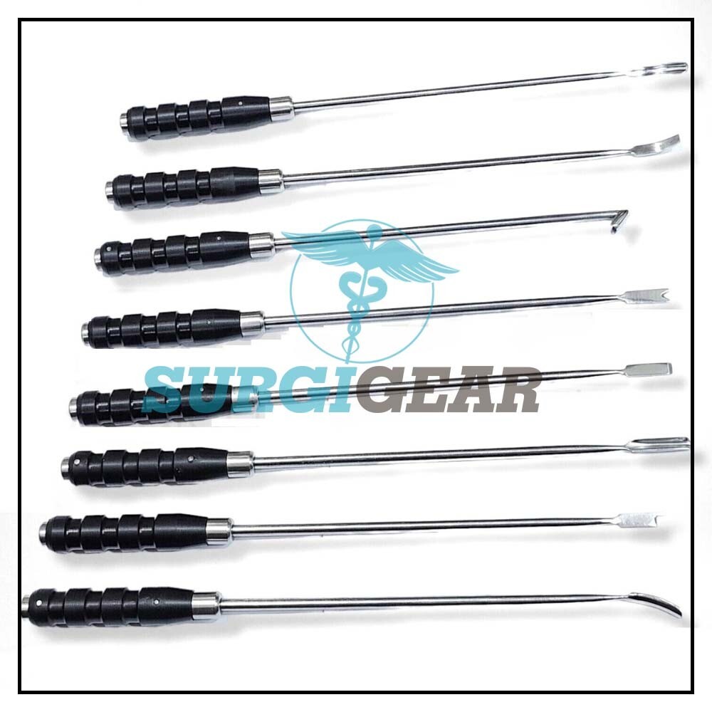 8 pcs Set of Cement Retractor Hip Surgery Orthopedic Instrument Free Shipping