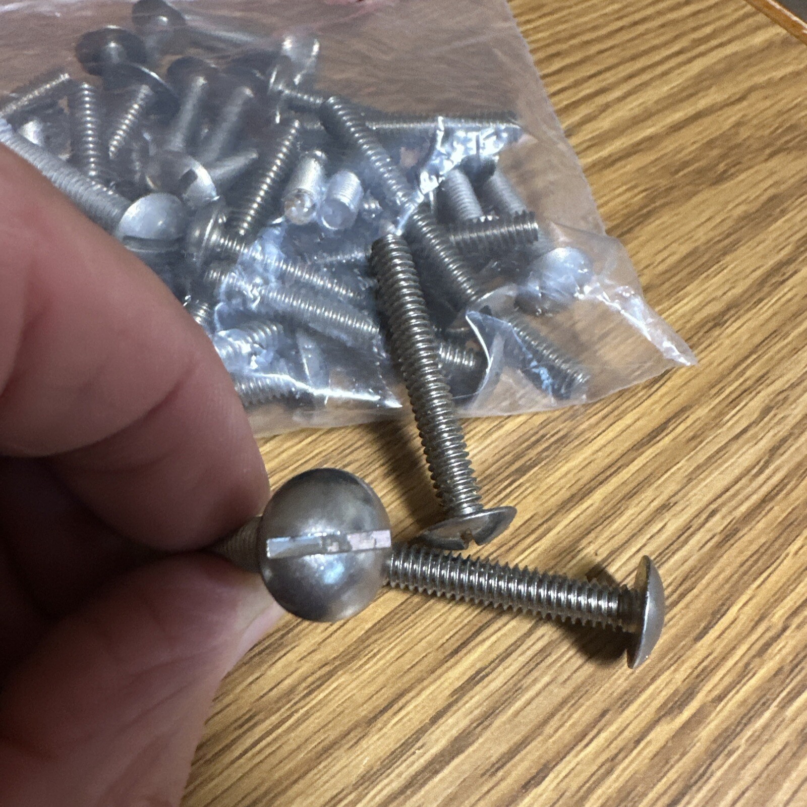 1/4-20 x 1-3/4″ Slotted Truss Head Screws Stainless Steel Qty 50 1.75 Inches