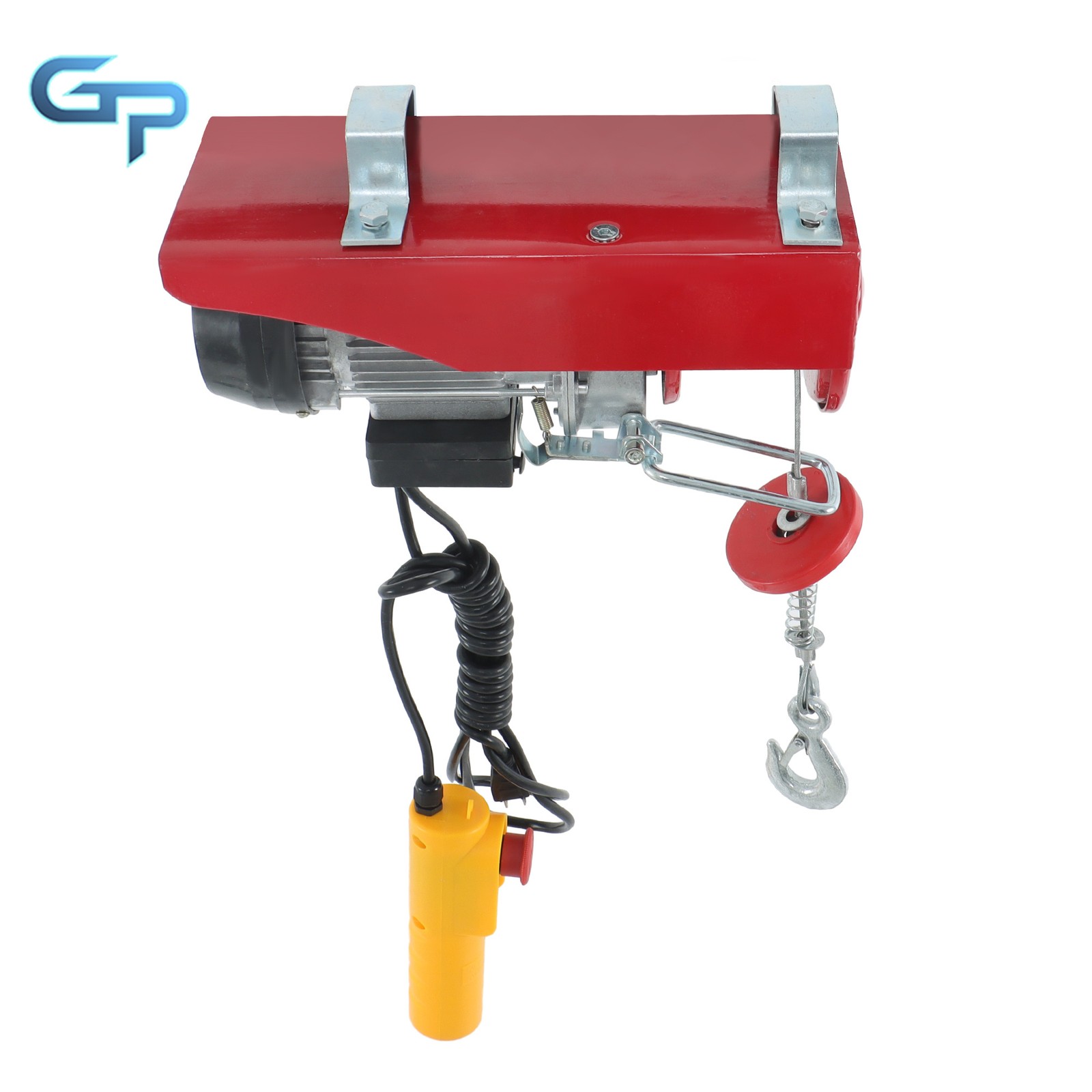 Electric Hoist 110V 440lbs/200kg w/ Safety Brake & 6.6ft Wired Remote Control