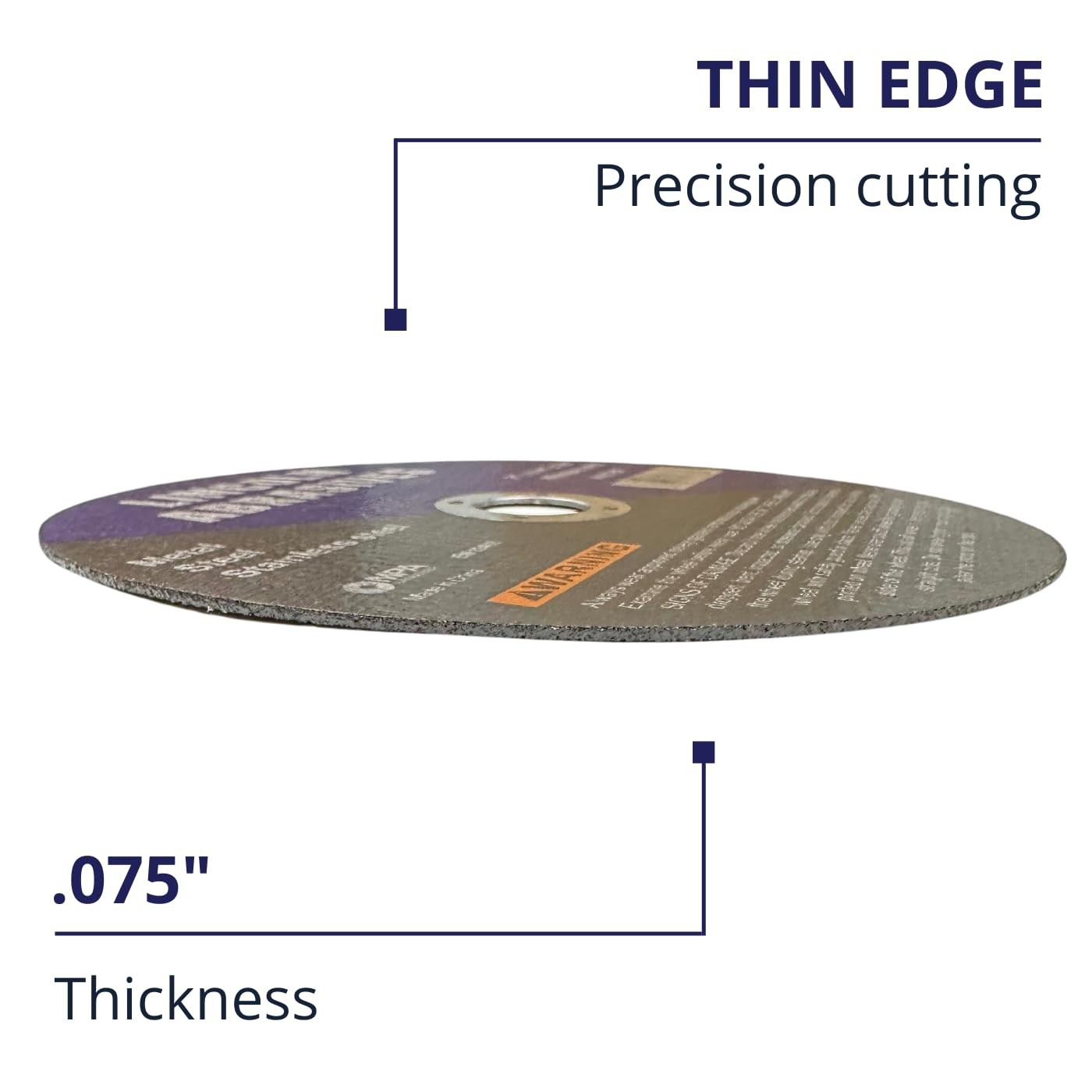 25-Pack 9″ Cut-Off Wheels – Metal & Stainless Steel