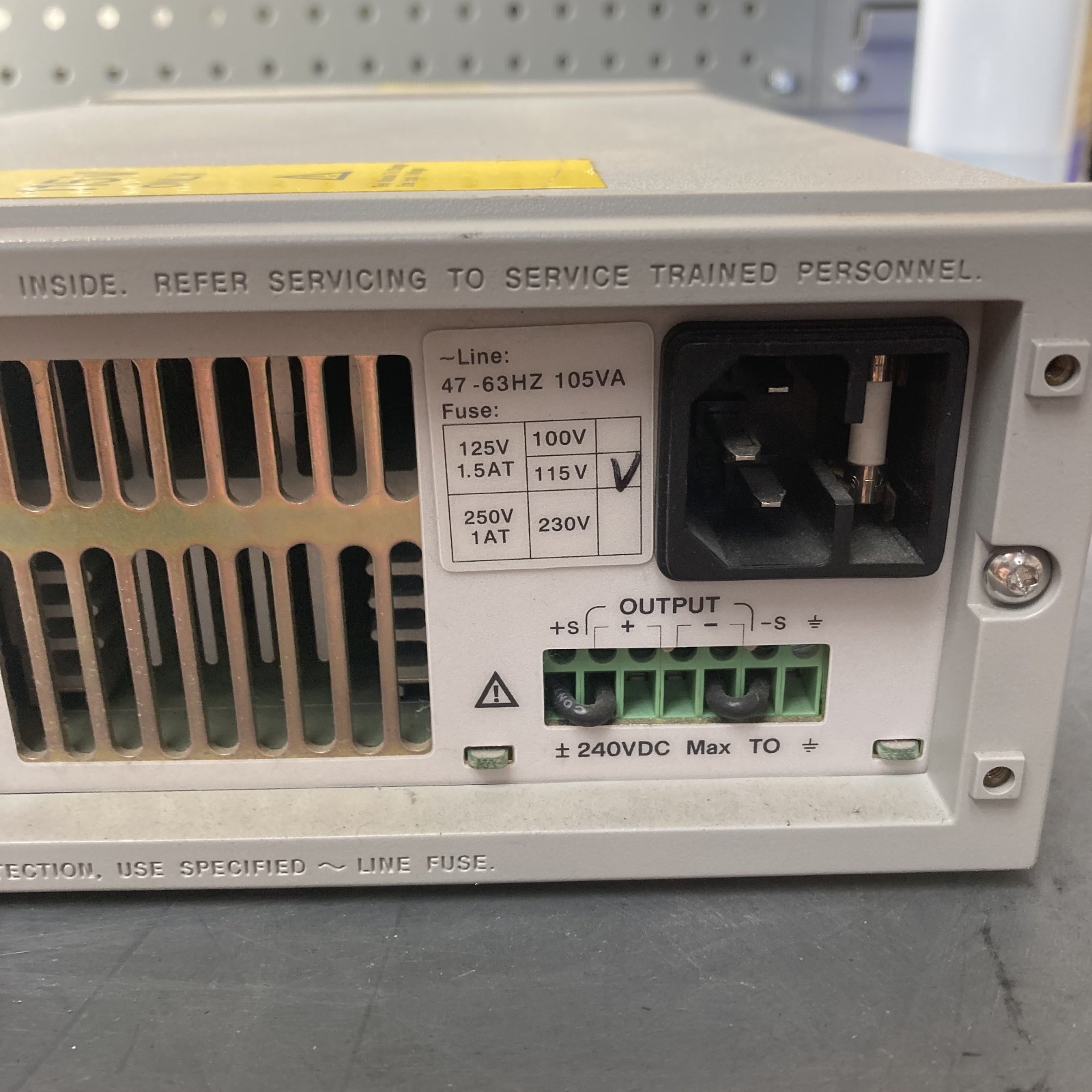 Agilent Keysight E3641A Power Supply GPIB RS232 30W