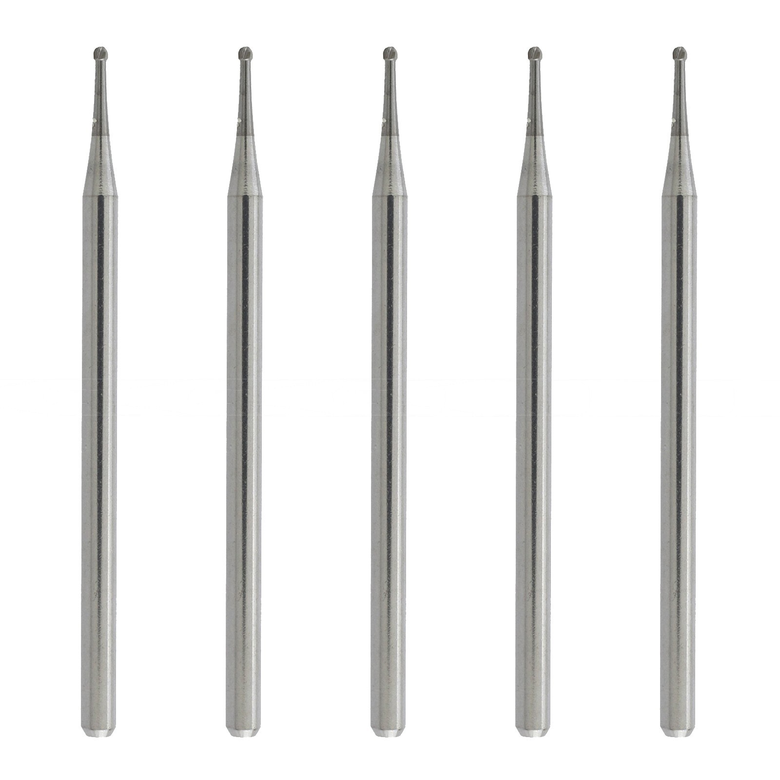 WAVE Dental Carbide Burs Straight Handpiece Bur Round HP #1/4 4 6 8 10 44.5mm