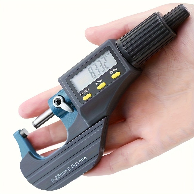 Digital Micrometer 0-25mm – 0.001mm Precision Gauge for Precision Measurement