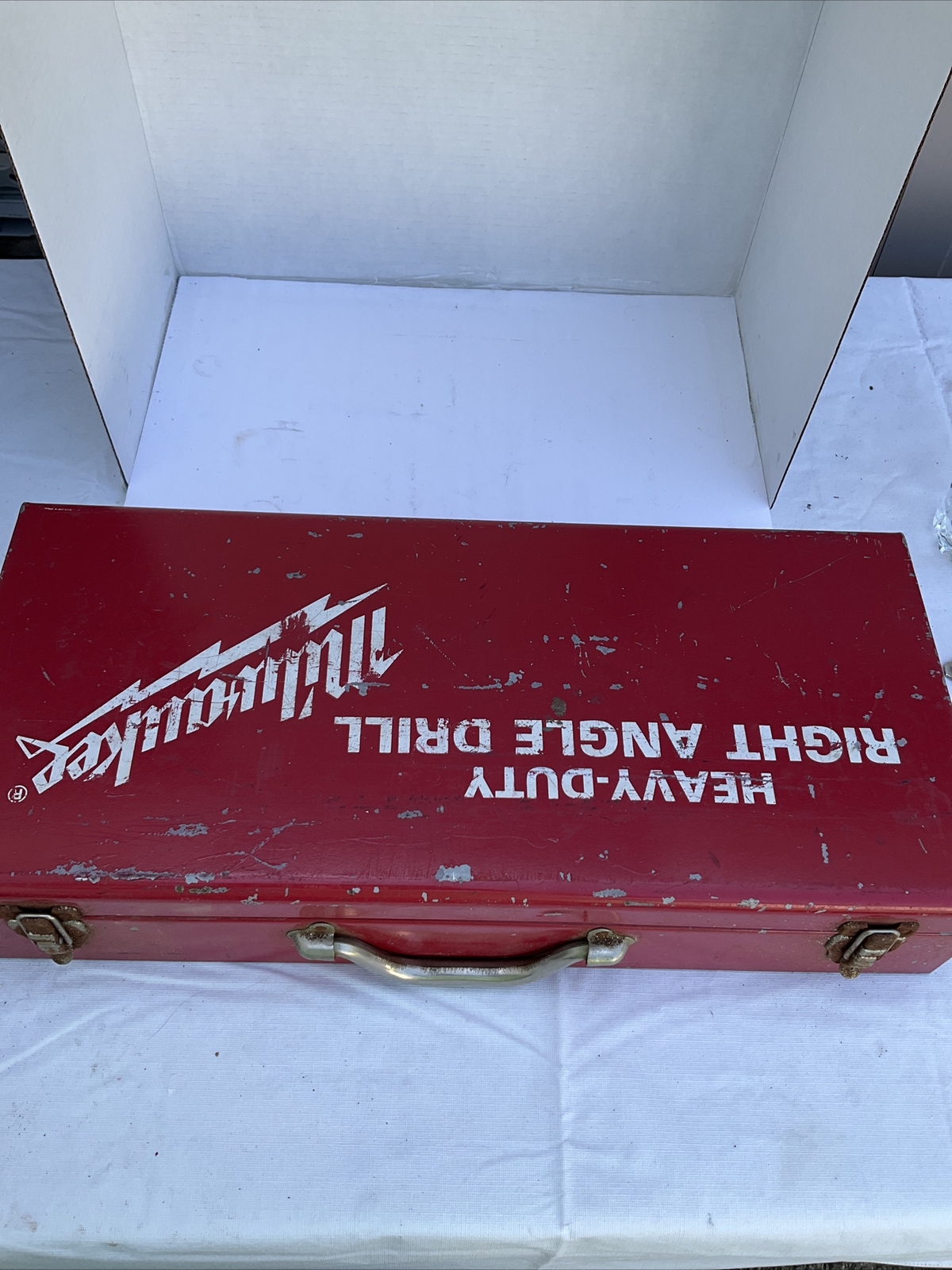 Milwaukee 1107-1 1/2 inch Right Angle Drill With Metal Case