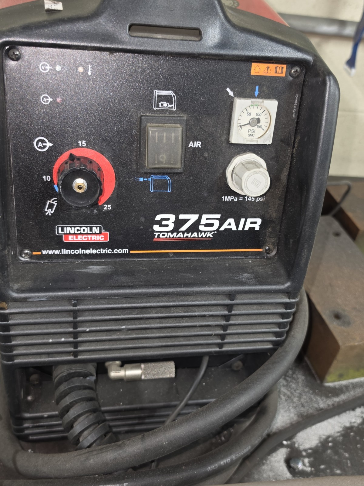 Lincoln Tomahawk 45 Plasma Cutter Internal Compressor 20Ft Hand Torch (K5458-1)
