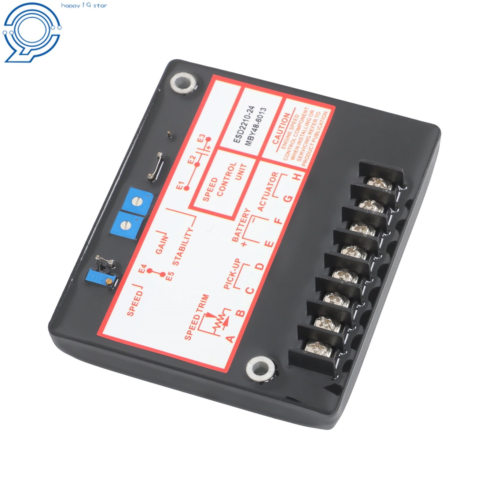 24V ESD2210-24 Generator ESD2210 Speed Controller Engine Speed Control Unit