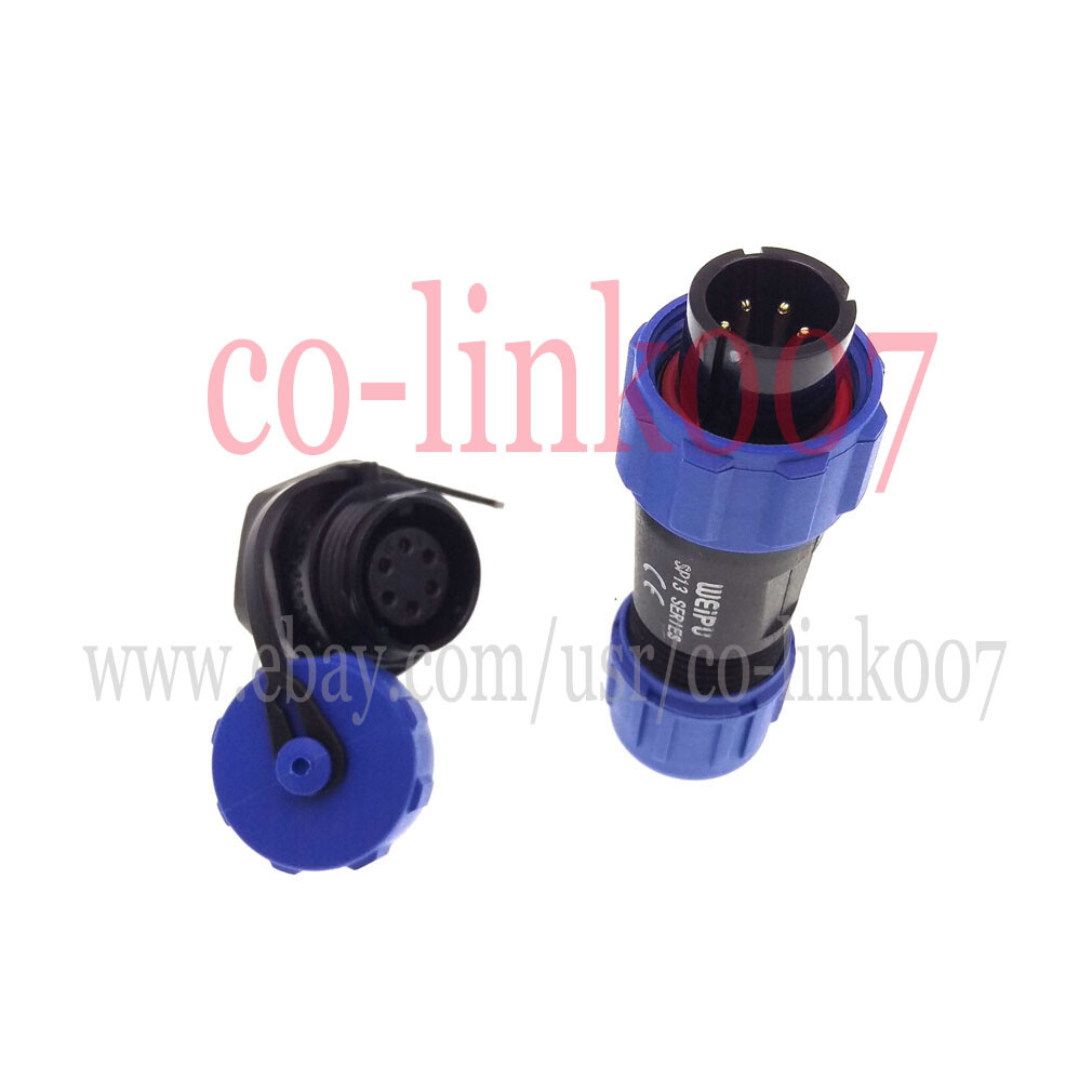 WEIPU SP13 2 3 4 5 6 7 9 pin Waterproof Connector IP68 SP1310/P2 SP1312/S2…
