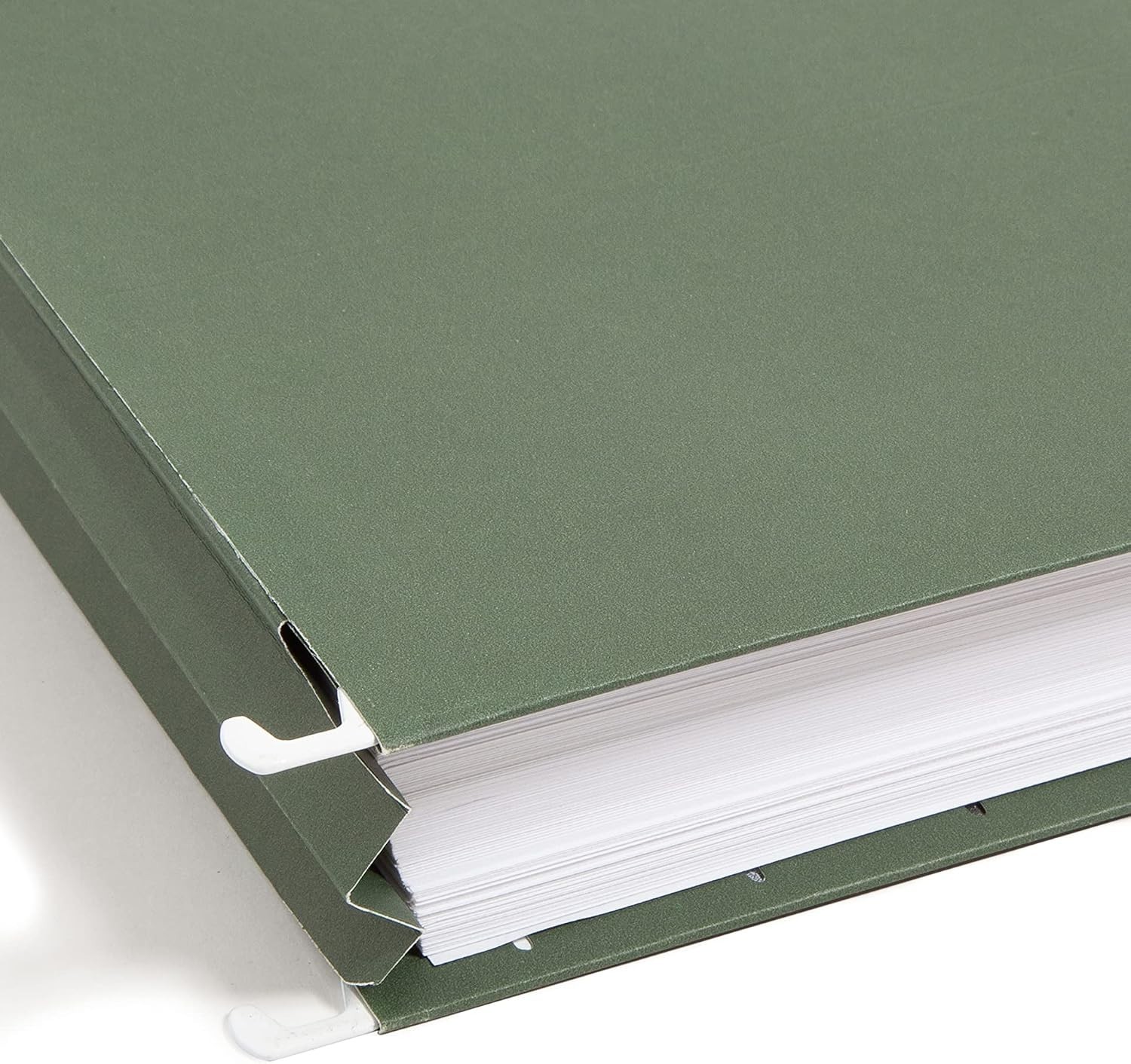 Smead 64318 Hanging File Pockets Legal 1-3/4 Expansion Green 25/Box