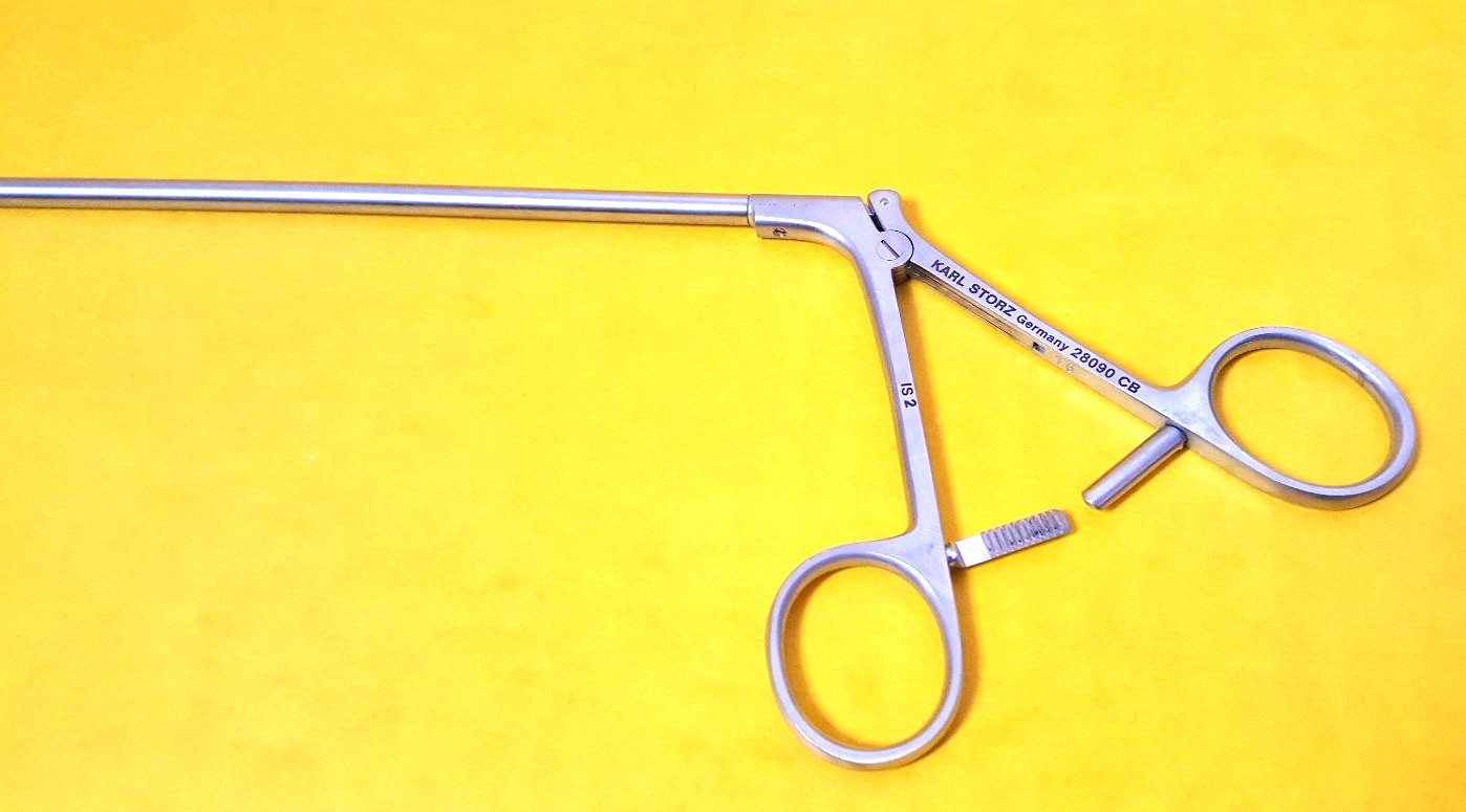 Karl Storz Surgical Dorsey Bowel Grasping Forceps Double Action REF: 28090CB