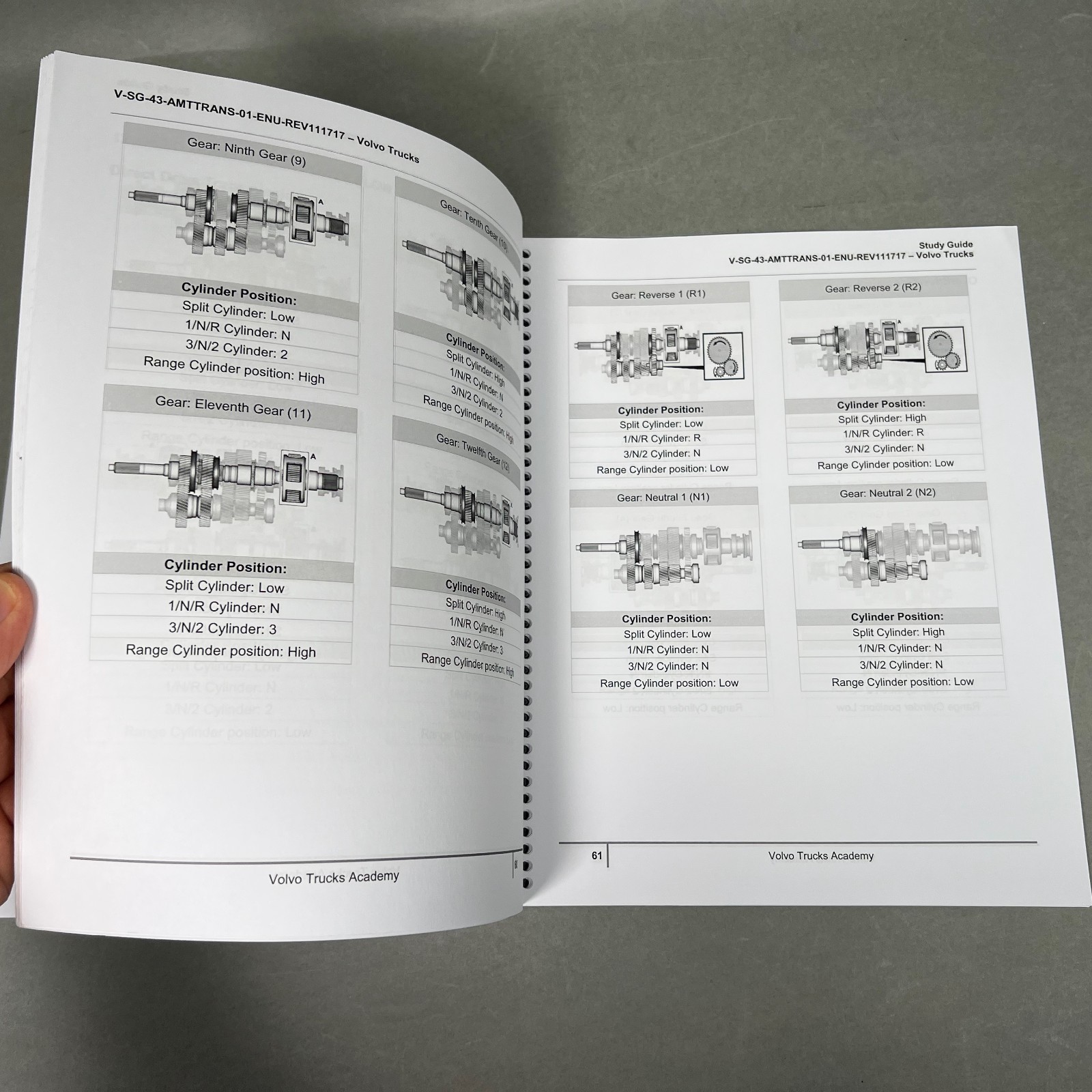 Volvo North American Institute Lot 4 Manual V00 Diagnostics I-Shift V20-D11/13