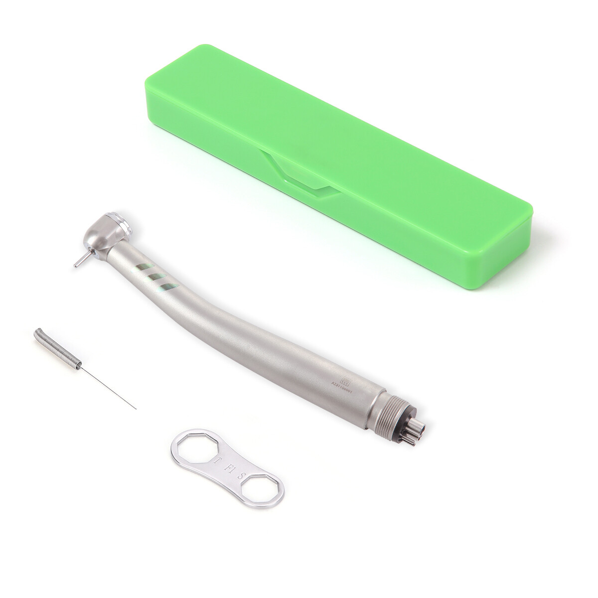 Dental Torque Head High Speed Handpiece 3 Water Spray Stainless Body 2 /4Holes