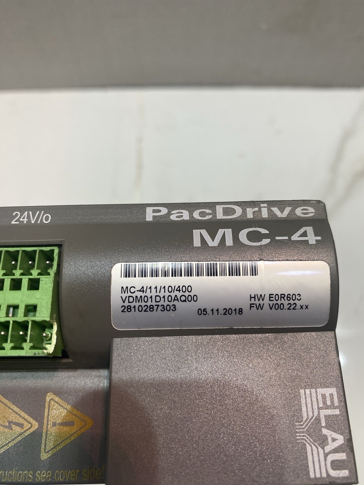 Schneider MC-4 PacDrive MC-4/11/10/400 , SW: V00.22.xx