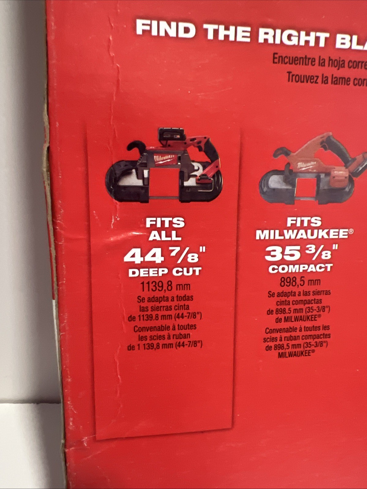 1 Pack Milwaukee 48-39-0520 18 Tpi Standard Deep Cut Portable Band Saw Blade