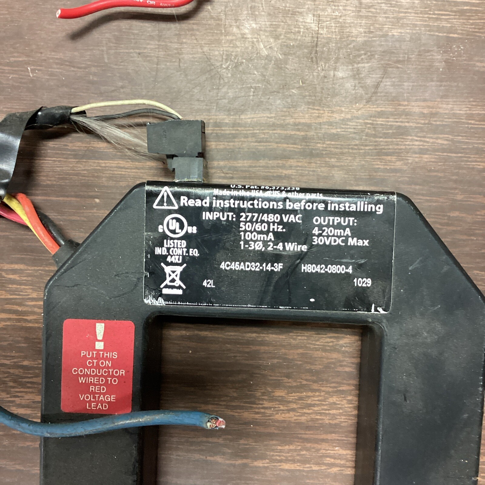 VERIS H8042-0800-3 ENERCEPT H8000 POWER METER HAWKEYE H804208003
