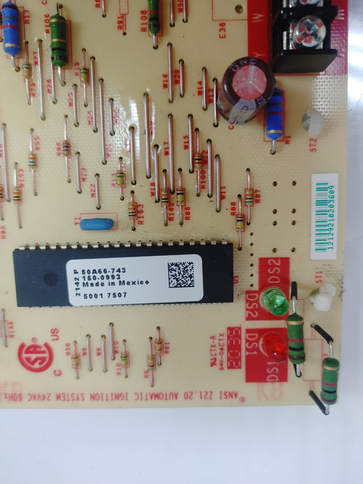 LENNOX 50A66-743 SureLight White Rodgers Control Circuit Board 150-0993
