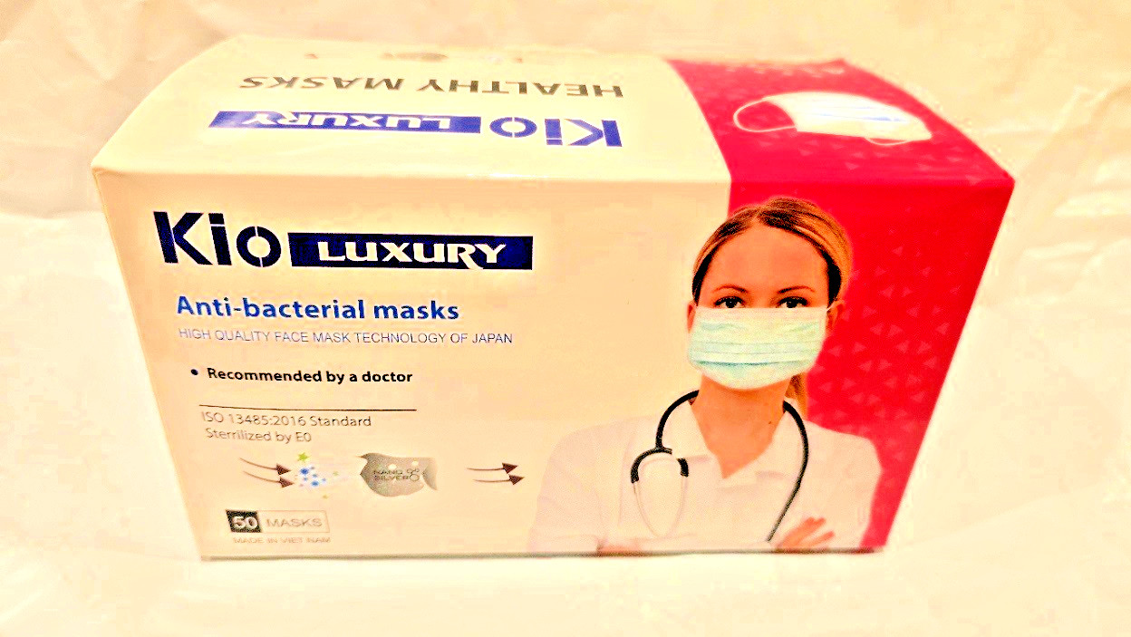 4- Layer Sterrilized Medical/Surgical Aniti Bacterial – Nano Silver Face Masks