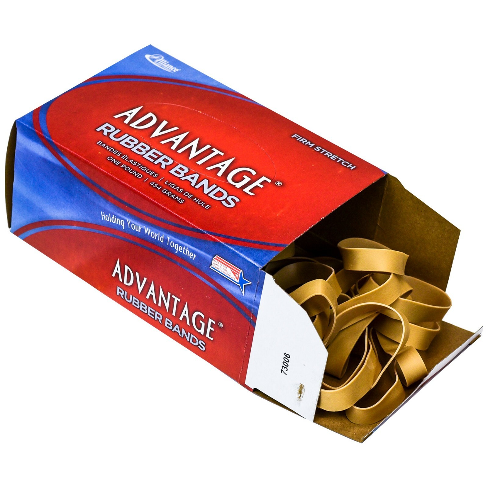 Alliance Advantage Rubber Bands Size 84 26845, 3-1/2 x 1/2″, 1 Lb. Box