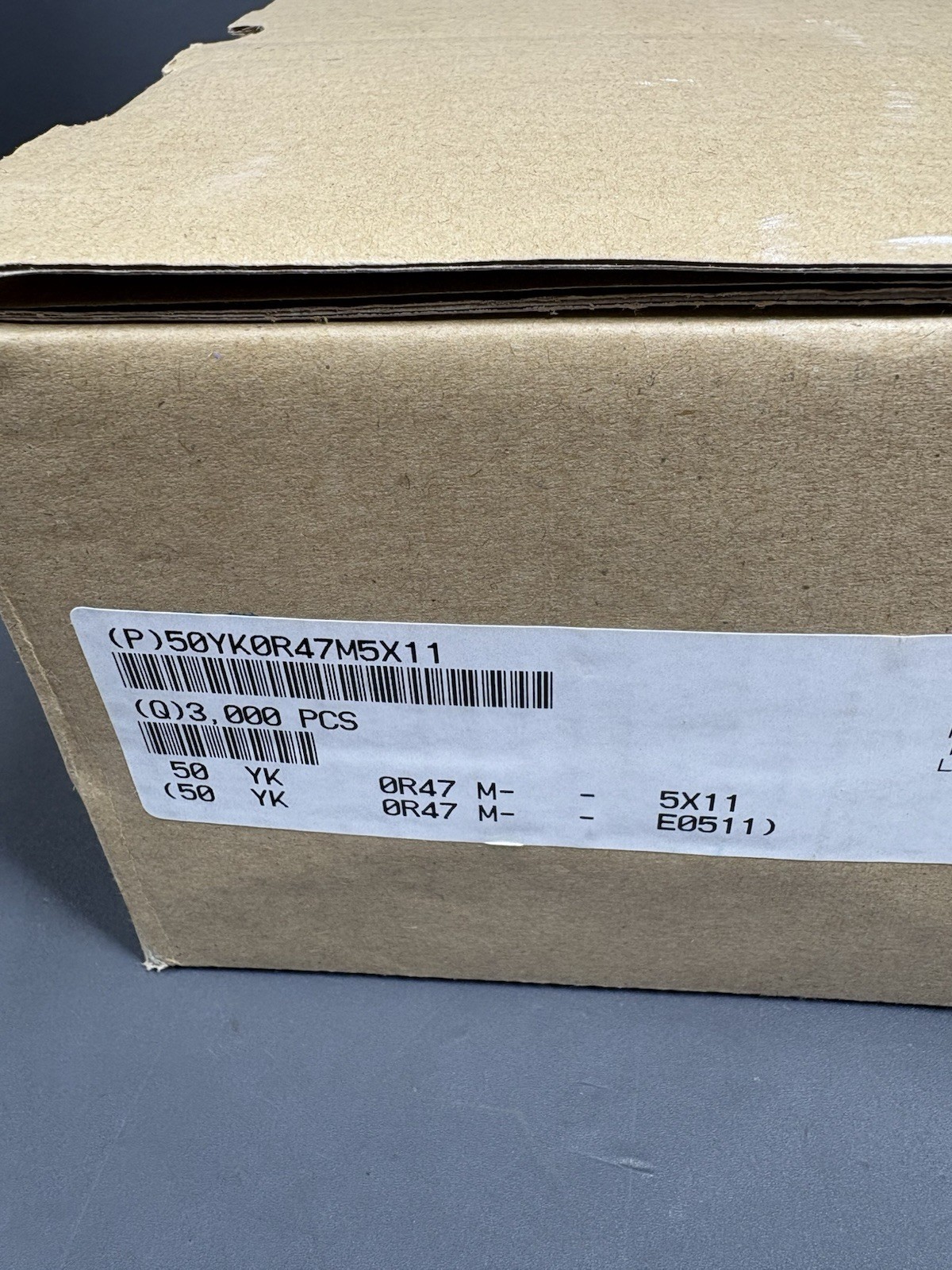 Rubycon YK 0.47uF 50V Electrolytic Capacitors 85°C Radial – Lot of 50
