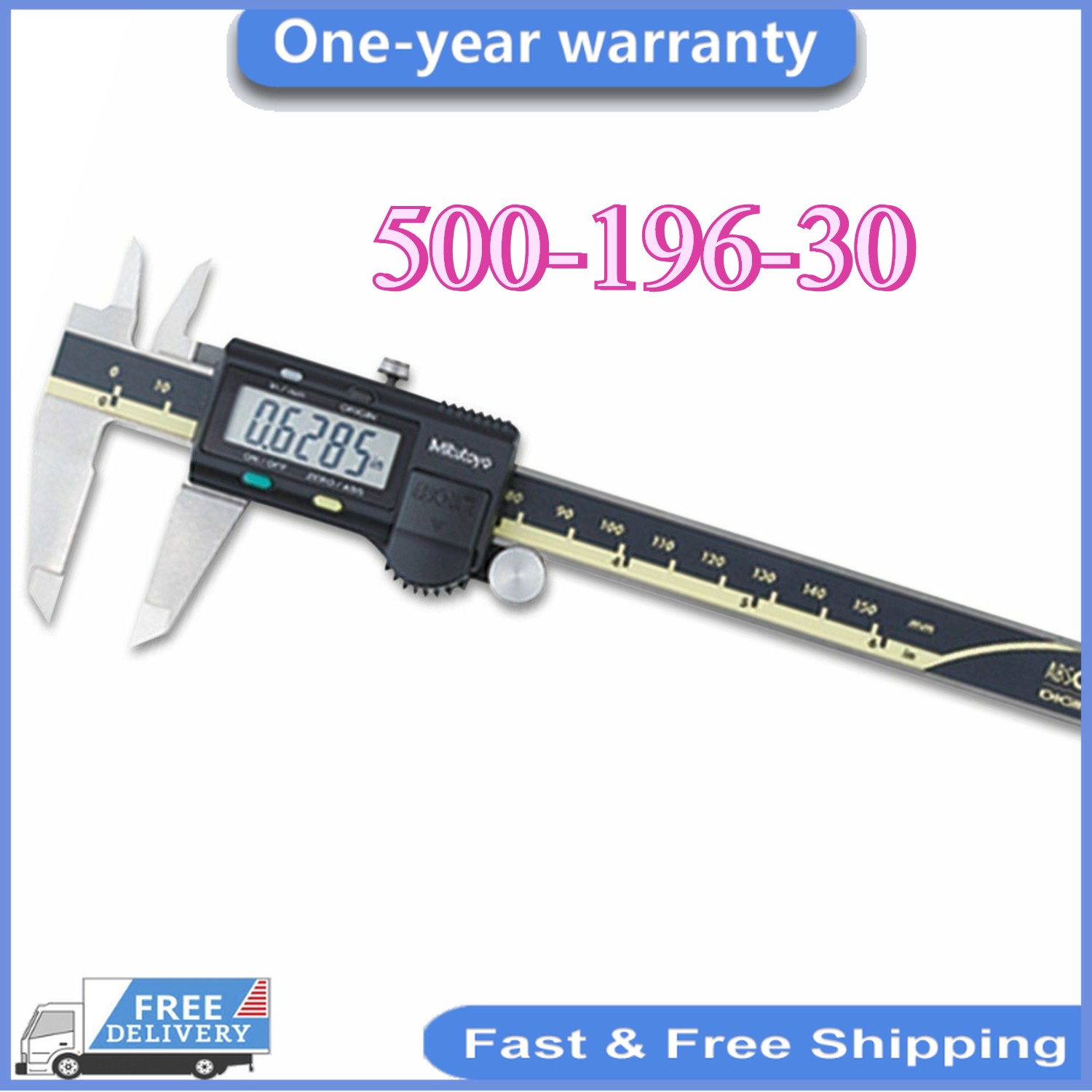 500-196-30 Mitutoyo Japan 150mm/0-6″ Absolute Digital Digimatic Vernier Caliper