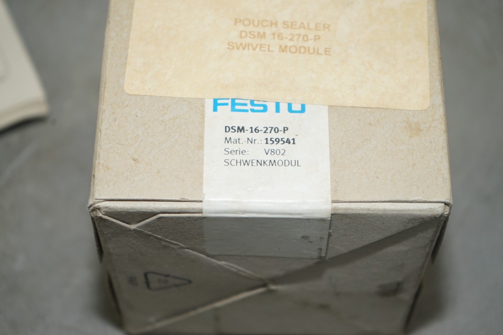 ^ Festo DSM-16-270-P Rotary Actuator #X5720