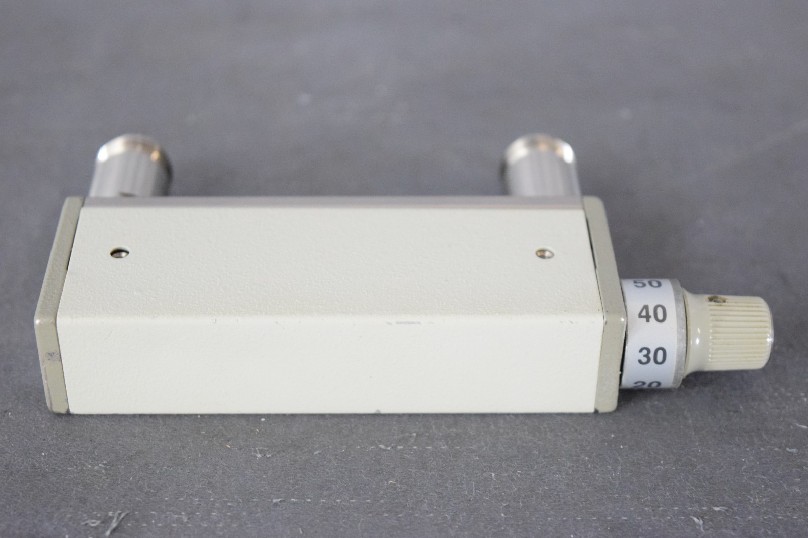 HP 8495B /001 Manual Step Attenuator, DC to 18 GHz; 0 to 70 dB; 10 dB steps