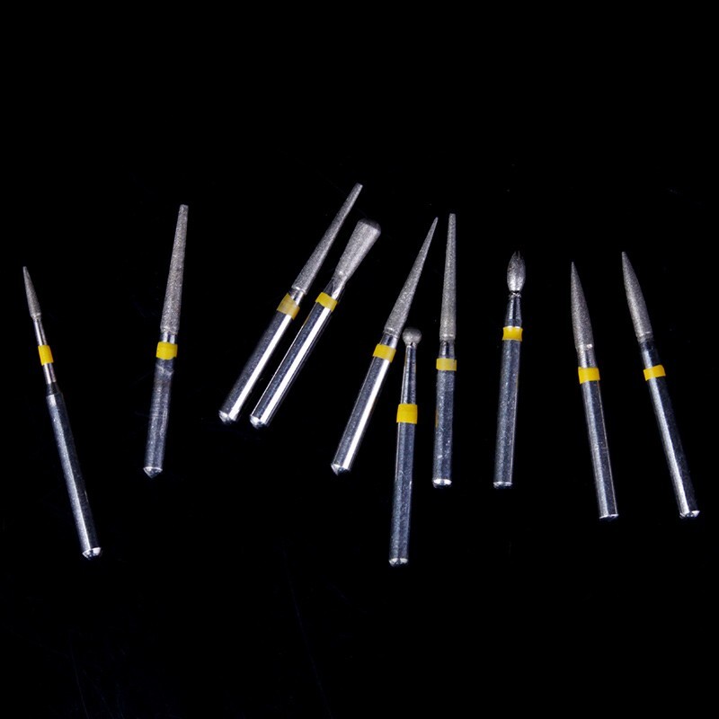 AZDENT Dental FG Diamond Burs Fit High Speed Handpiece Composite Polishing