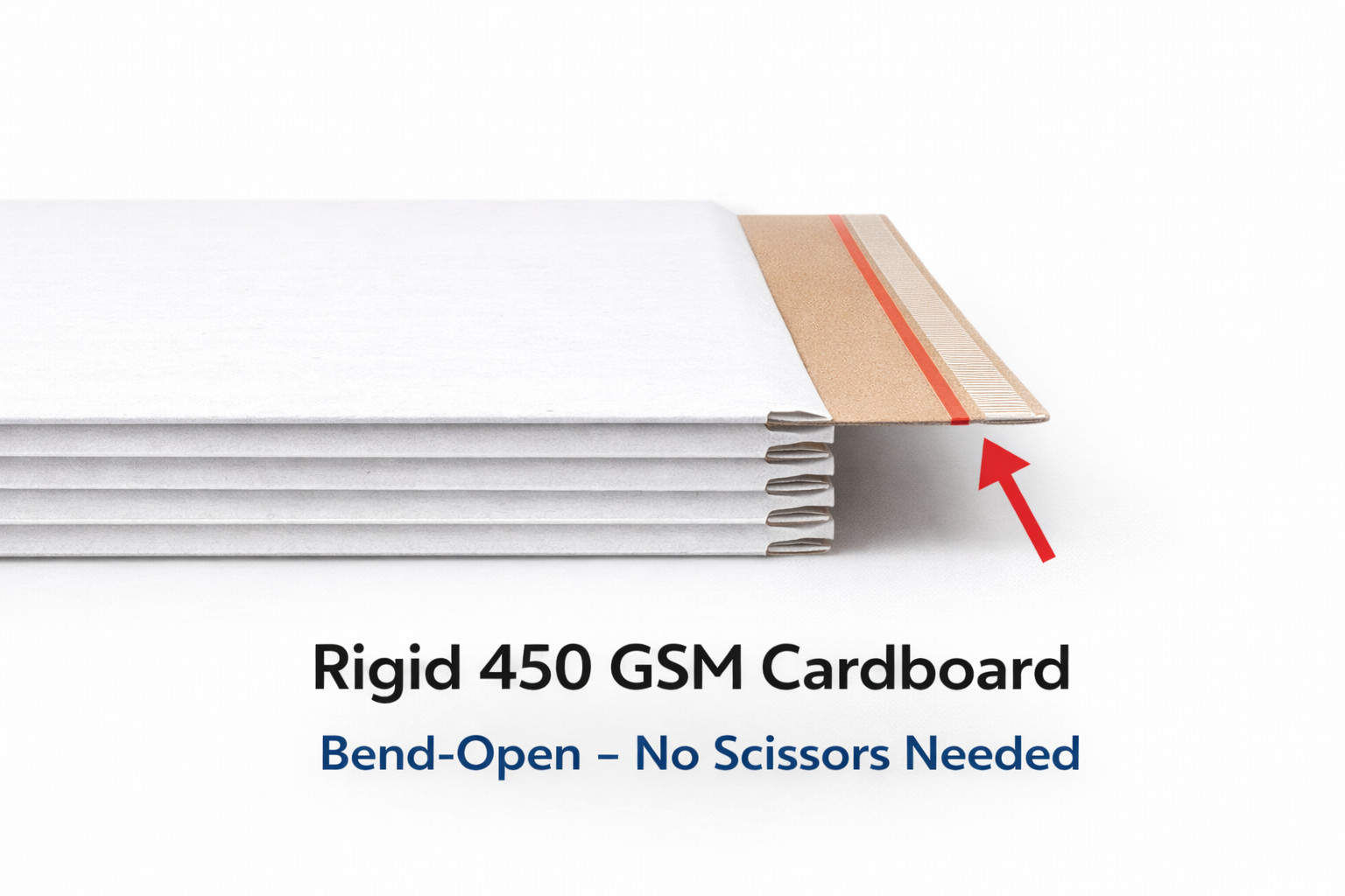 13×18 Rigid Photo Mailers Self Seal Cardboard Document Shipping Flats 450gsm