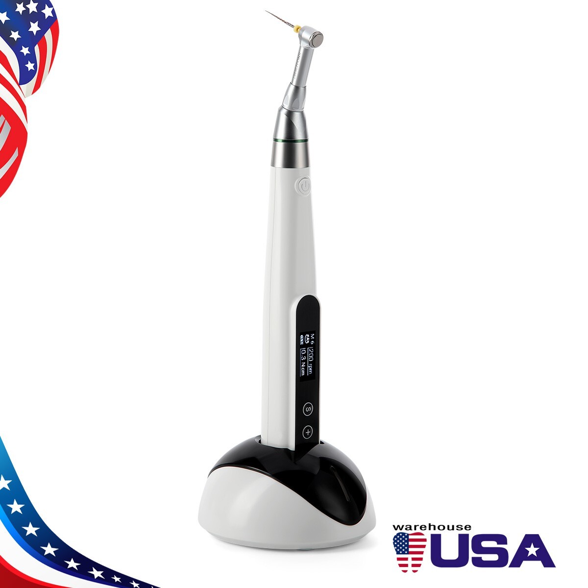 Dental LED Wireless Endo Motor 16:1 Reciprocating Root Canal/16:1 Head Handpiece