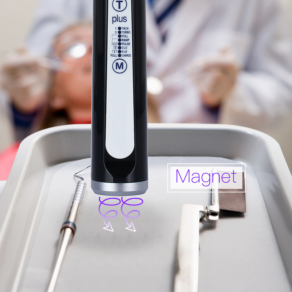 Dental Wireless LED Curing Light Lamp 1 Second Curing High Power 2500 mw/cm²
