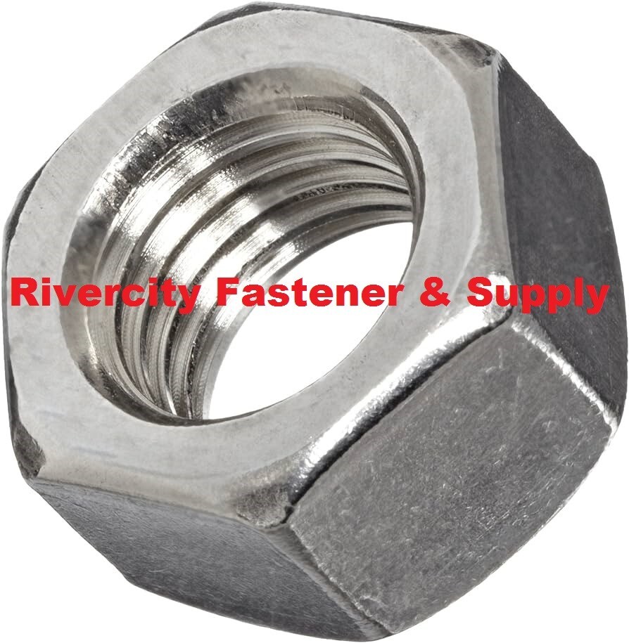 M10-1.5 Nuts 10mm A4 / 316 Stainless Hex Nut Din 934 M10x1.5 Nuts M10 x 1.5