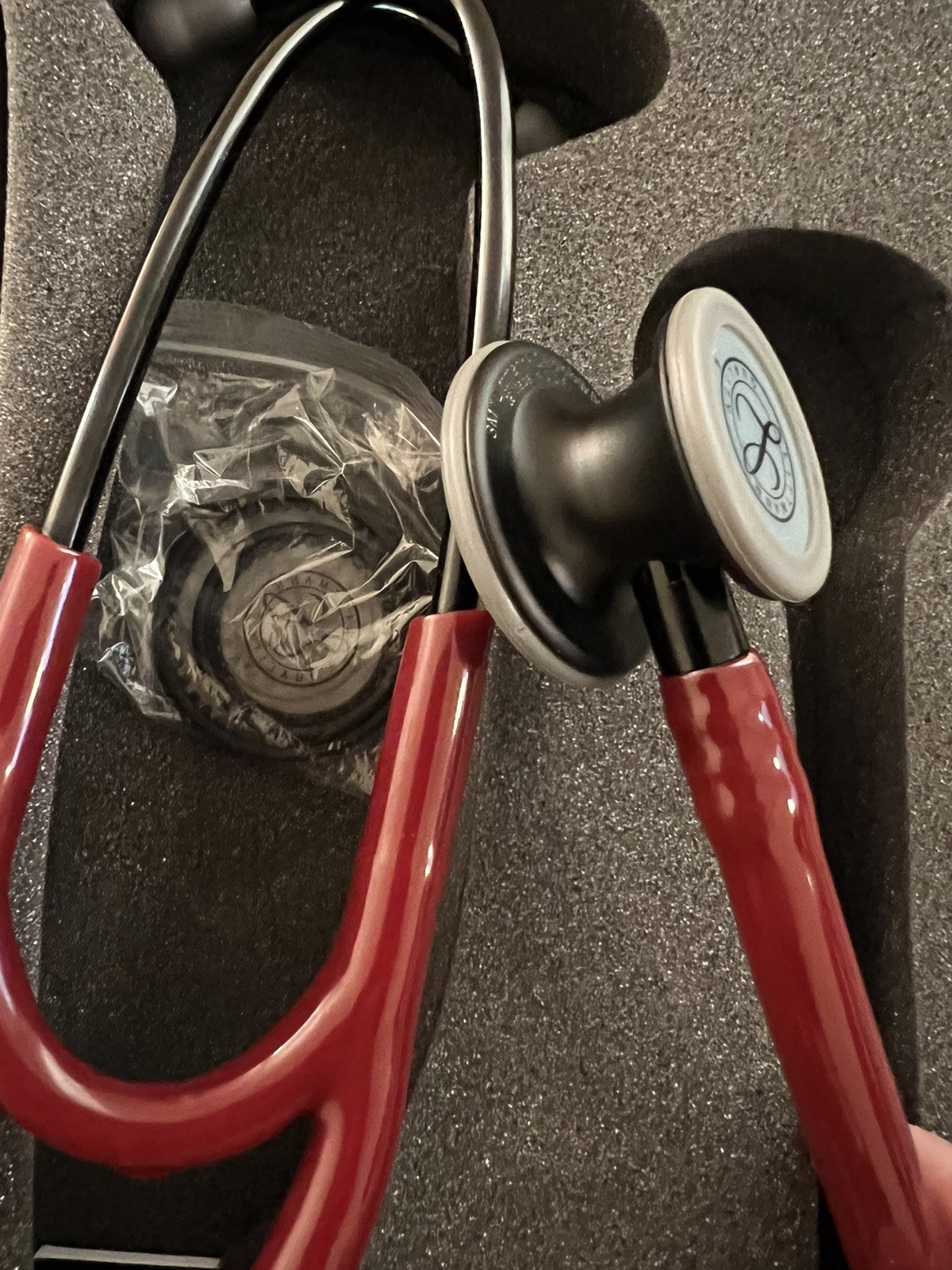 Cardiology IV Monitoring Littmann Stethoscope Burgundy Free Shipping